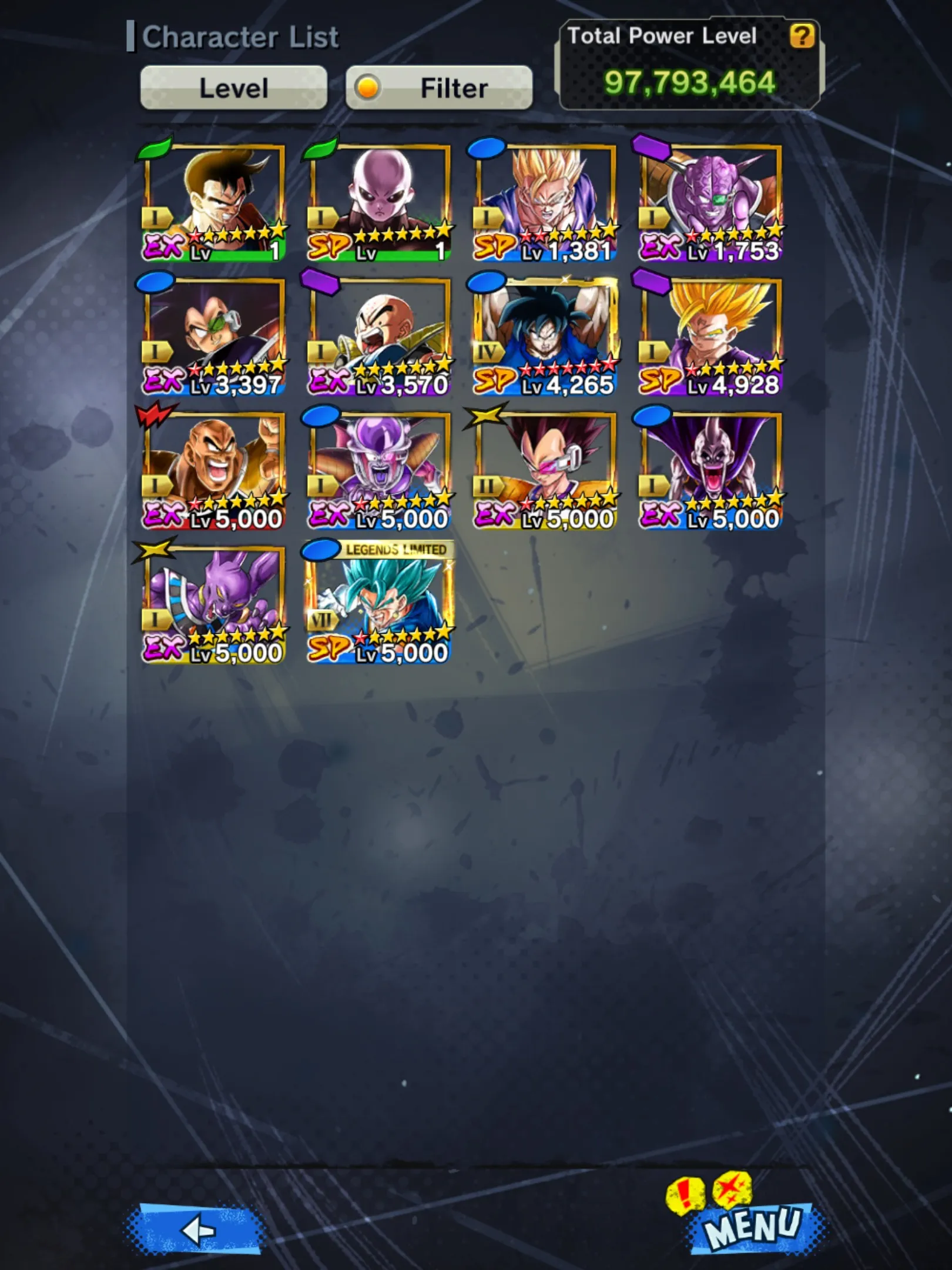 DR688-IOS+Android-Good Acc-UL Super Gogeta+31 Legends Limited+Zenkai+Sparking Good Star+Vip Equipment-2 New Fusion+Goku and Frieza+Vegeta and Goku+Piccolo+God SS Vegito Zenkai+God SS Gogeta+God SS Vegeta+Goku Uis+Zamasu+SS4 Gogeta-DR688