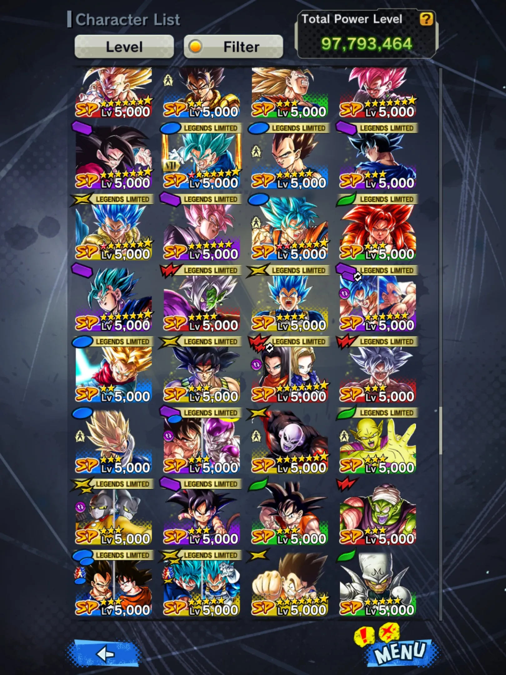 DR688-IOS+Android-Good Acc-UL Super Gogeta+31 Legends Limited+Zenkai+Sparking Good Star+Vip Equipment-2 New Fusion+Goku and Frieza+Vegeta and Goku+Piccolo+God SS Vegito Zenkai+God SS Gogeta+God SS Vegeta+Goku Uis+Zamasu+SS4 Gogeta-DR688