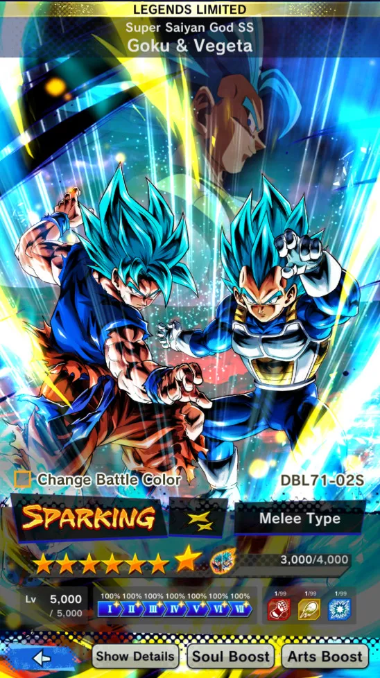 IOS+Android-UL SS4 Gogeta Red Star+23 Legends Limited-New Ultimate Gohan-2 Fusion God SS Goku and Vegeta+Vegeta and Goku+Goku and Frieza+Zamasu Zenkai+Goku Uis+SS4 Goku+Beast Gohan+Namek Goku+Goku Kid+Super Vegeta Red Star+DR709