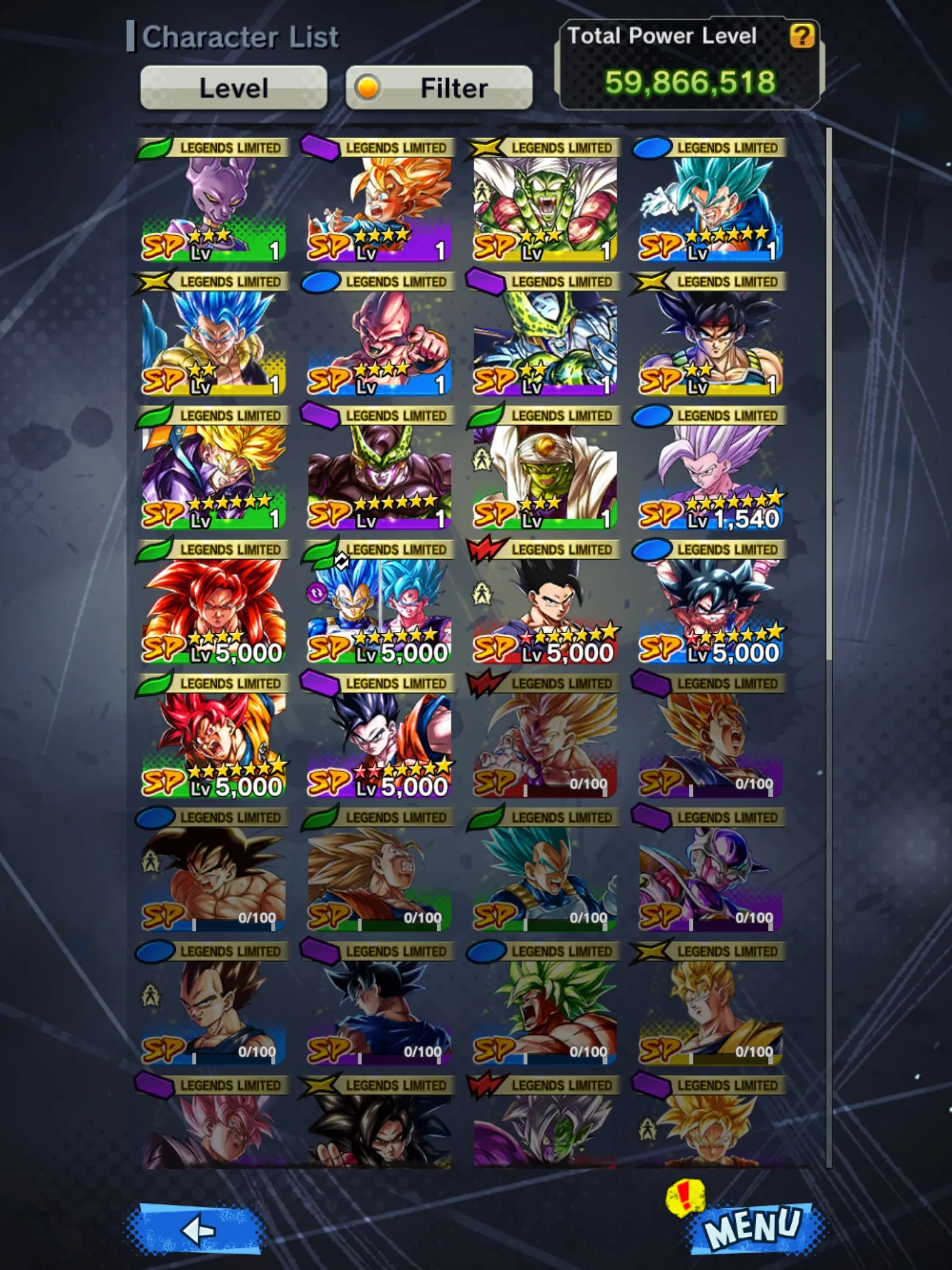 DR710-Nice Acc-UL SS4 Gogeta+18 Legends Limited-Vip Equipment-New Ultimate Gohan 9 Red Star+Beast Gohan V2 Red Star+Vegeta and Goku+Goku GT Red Star-DR710