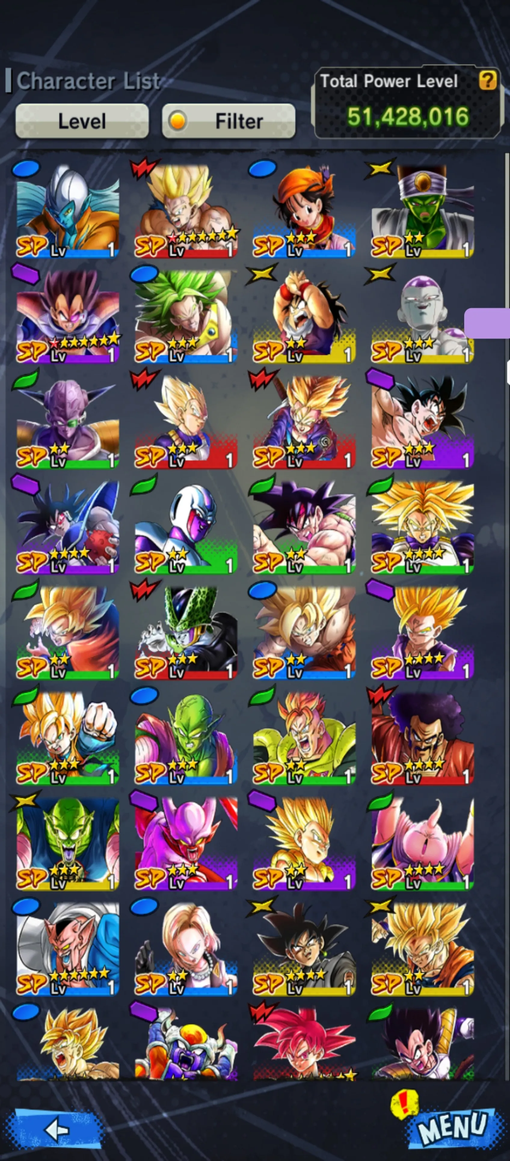 IOS+Android-UL SS4 Gogeta Full Red Star+16 Legends Limited+Good Equipment-SS4 Goku+SS4 Gogeta+Beast Gohan+Super Baby 2+Soul Farm CC-DR724