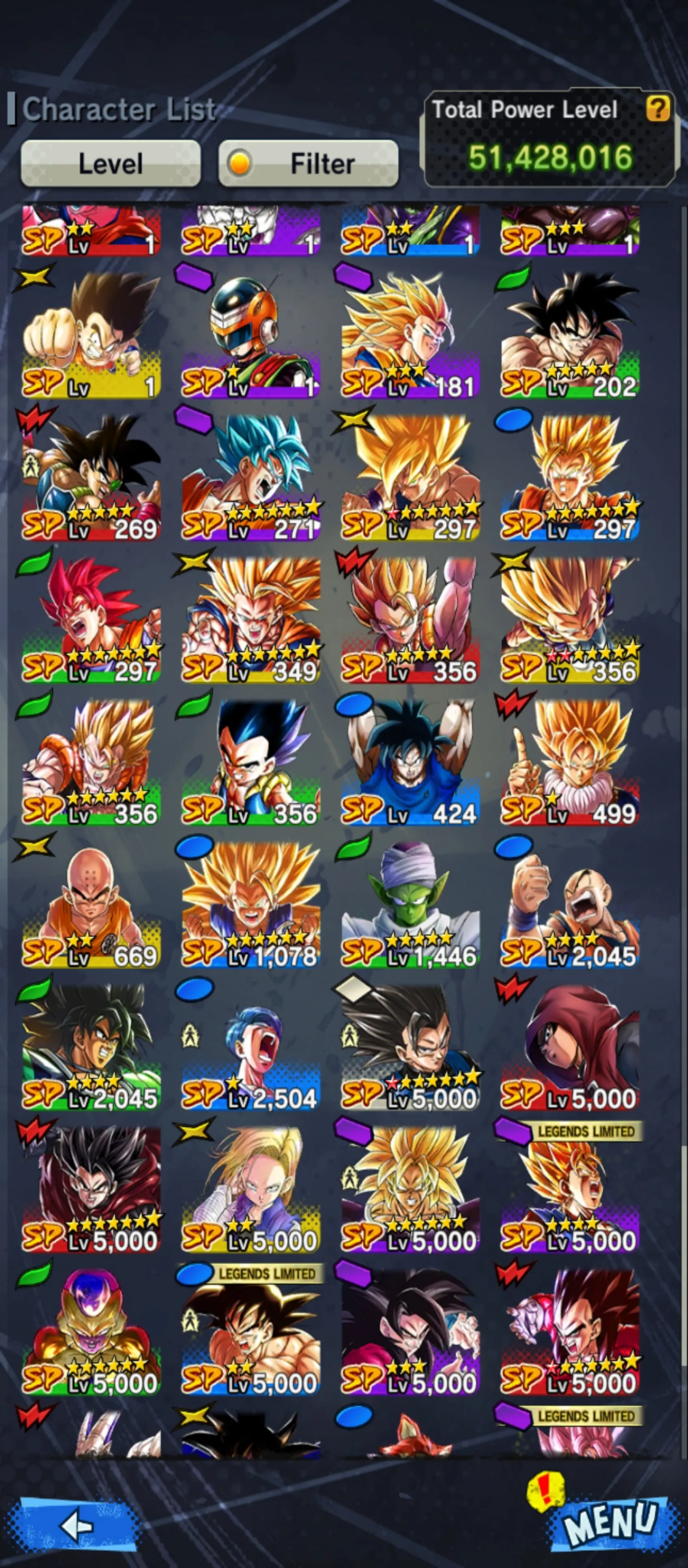 IOS+Android-UL SS4 Gogeta Full Red Star+16 Legends Limited+Good Equipment-SS4 Goku+SS4 Gogeta+Beast Gohan+Super Baby 2+Soul Farm CC-DR724