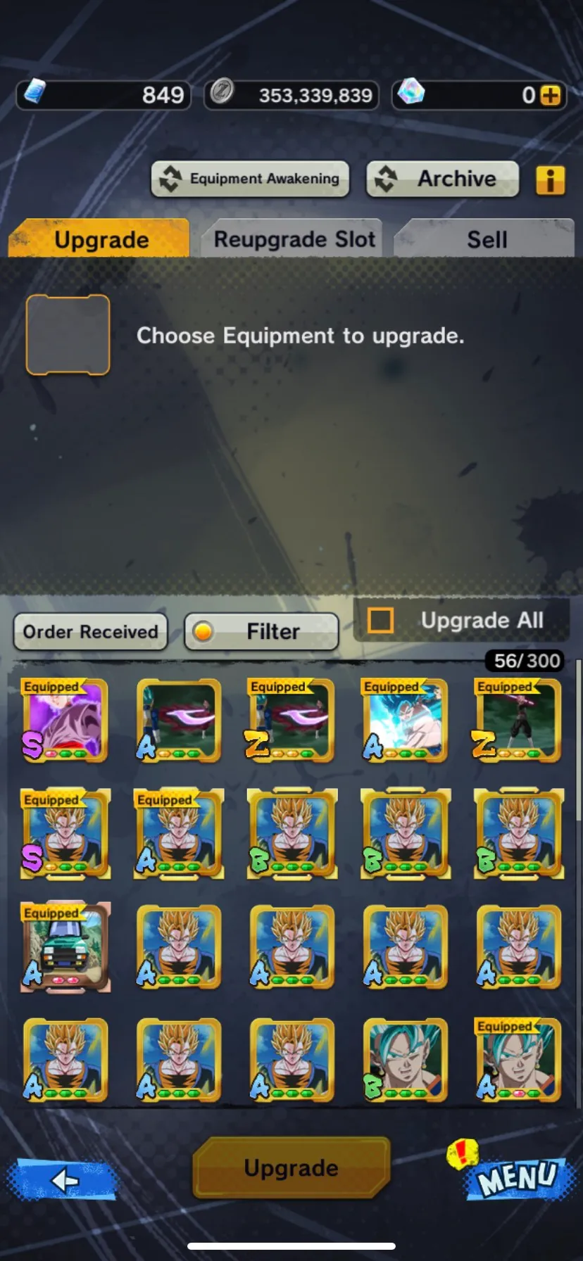 IOS+Android-3 UL(Vegito Blue+Gogeta Blue Team)+18 Legends Limited+Good Equipment-God SS Vegito+God SS Gogeta+God SS Vegeta+Rose+Vegeta and Goku-DR729