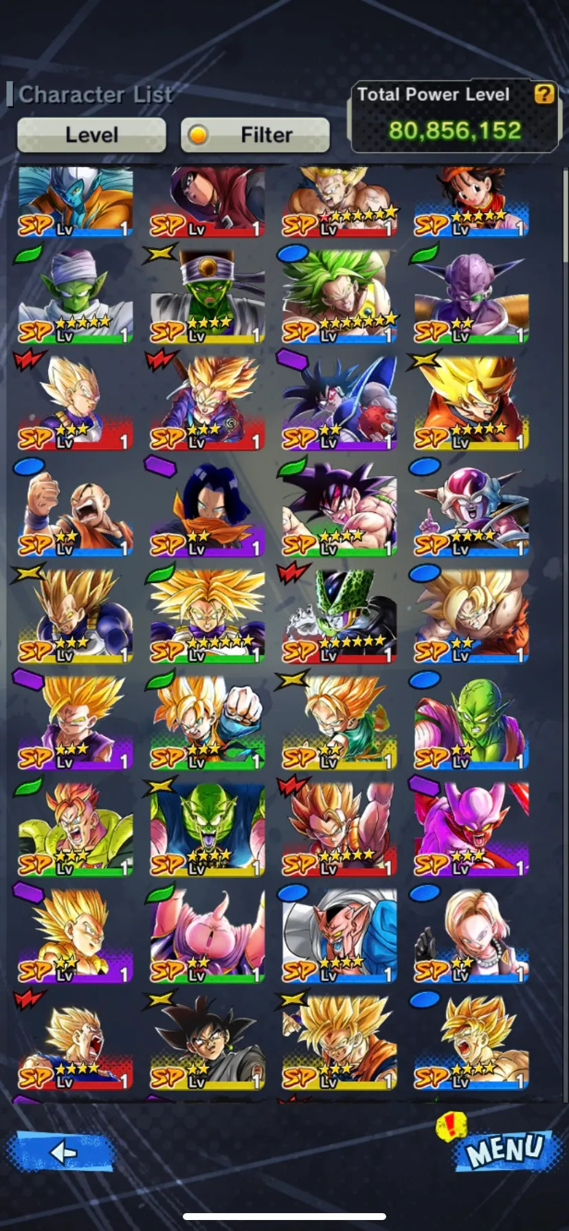 IOS+Android-3 UL(Vegito Blue+Gogeta Blue Team)+18 Legends Limited+Good Equipment-God SS Vegito+God SS Gogeta+God SS Vegeta+Rose+Vegeta and Goku-DR729
