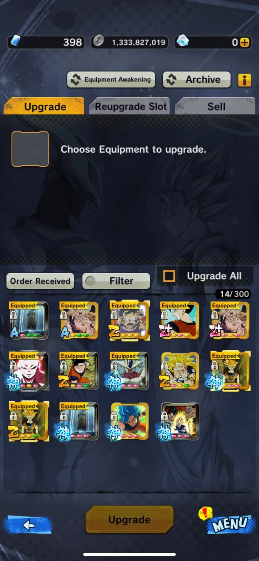 IOS+Android-Good Legends Limited+24 LF( Ultimate Gohan 9 Red Star+Goku Uis+Trunks Zenkai+SS Gohan Zenkai+Goku GT+Broly)-Good Zenkai+Team Gohan-DR731