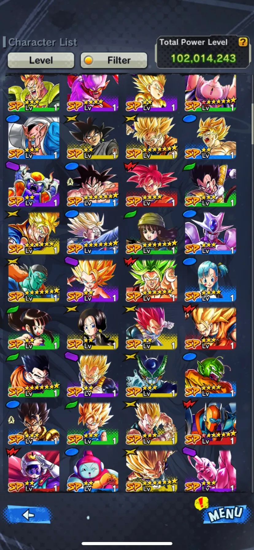 IOS+Android-Good Legends Limited+24 LF( Ultimate Gohan 9 Red Star+Goku Uis+Trunks Zenkai+SS Gohan Zenkai+Goku GT+Broly)-Good Zenkai+Team Gohan-DR731
