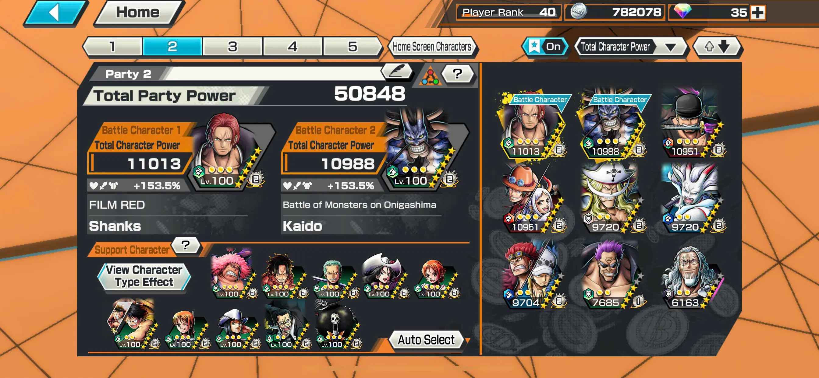 IOS+Android-Hyber Boost 8+8/4 Ex Max(Yamato Ace+White Beard+Zoro+Kaido V3+Shanks Red+Kid Law+Zphyr)+Support 153%-Good Medal-KC05