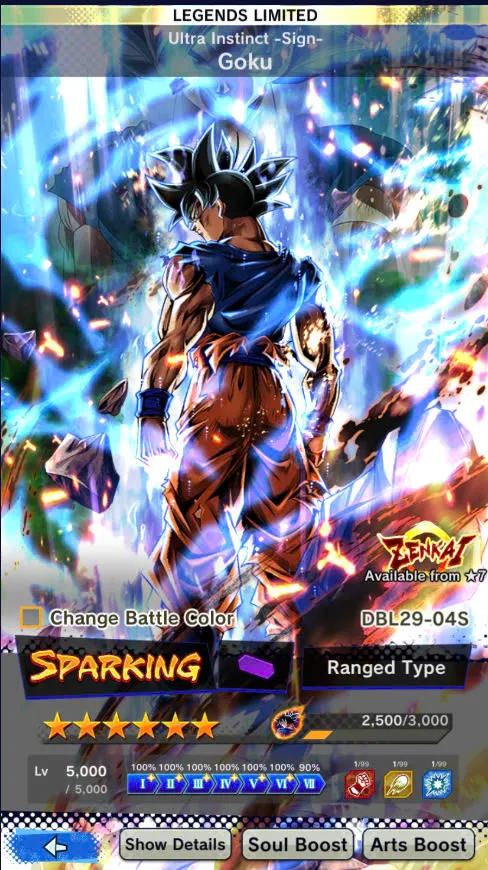 IOS-Android-4 UL(Goku Uis-Hit-Kaioken)-10 Legend Limited+Good Equipment-God SS Vegeta Zenkai-God Gogeta-Beast Gohan-DR878