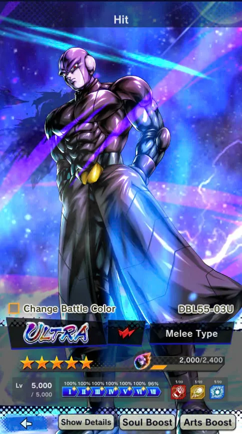 IOS-Android-4 UL(Goku Uis-Hit-Kaioken)-10 Legend Limited+Good Equipment-God SS Vegeta Zenkai-God Gogeta-Beast Gohan-DR878