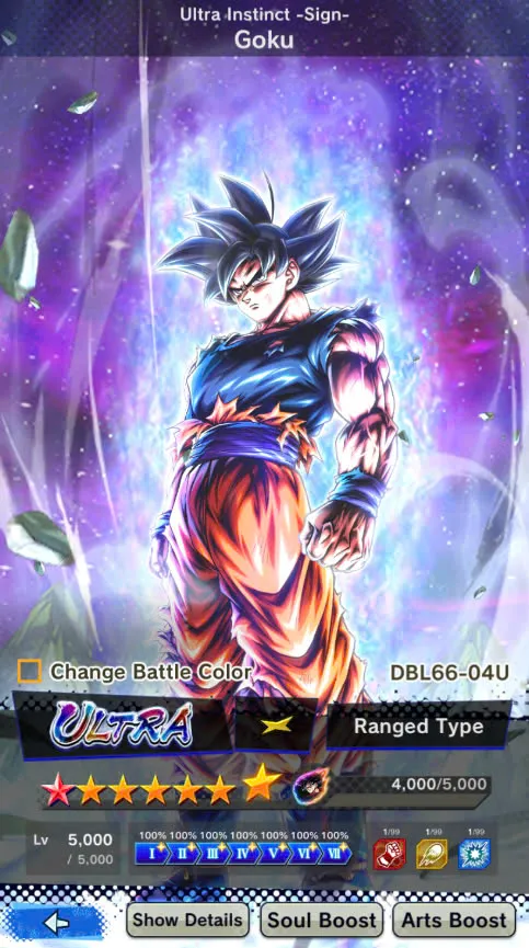 IOS-Android-4 UL(Goku Uis-Hit-Kaioken)-10 Legend Limited+Good Equipment-God SS Vegeta Zenkai-God Gogeta-Beast Gohan-DR878