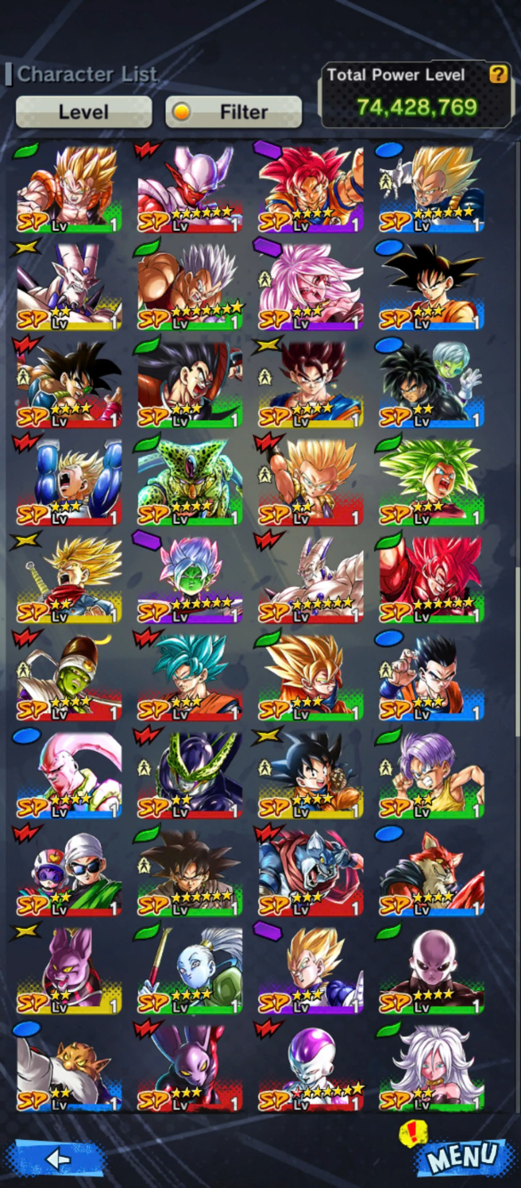 Team Fusions-5 UL(SS4 Gogeta+Goku Uis+Gogeta+Rose)+22 Legends Limited+Good Equipment+2 New Fusions+SS3 Goku+God Vegito+God Gogeta+Broly-DR881