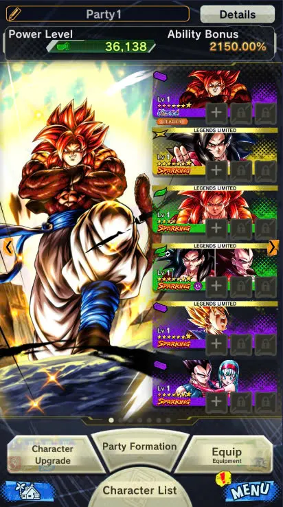 UL SS4 Gogeta 10  Star