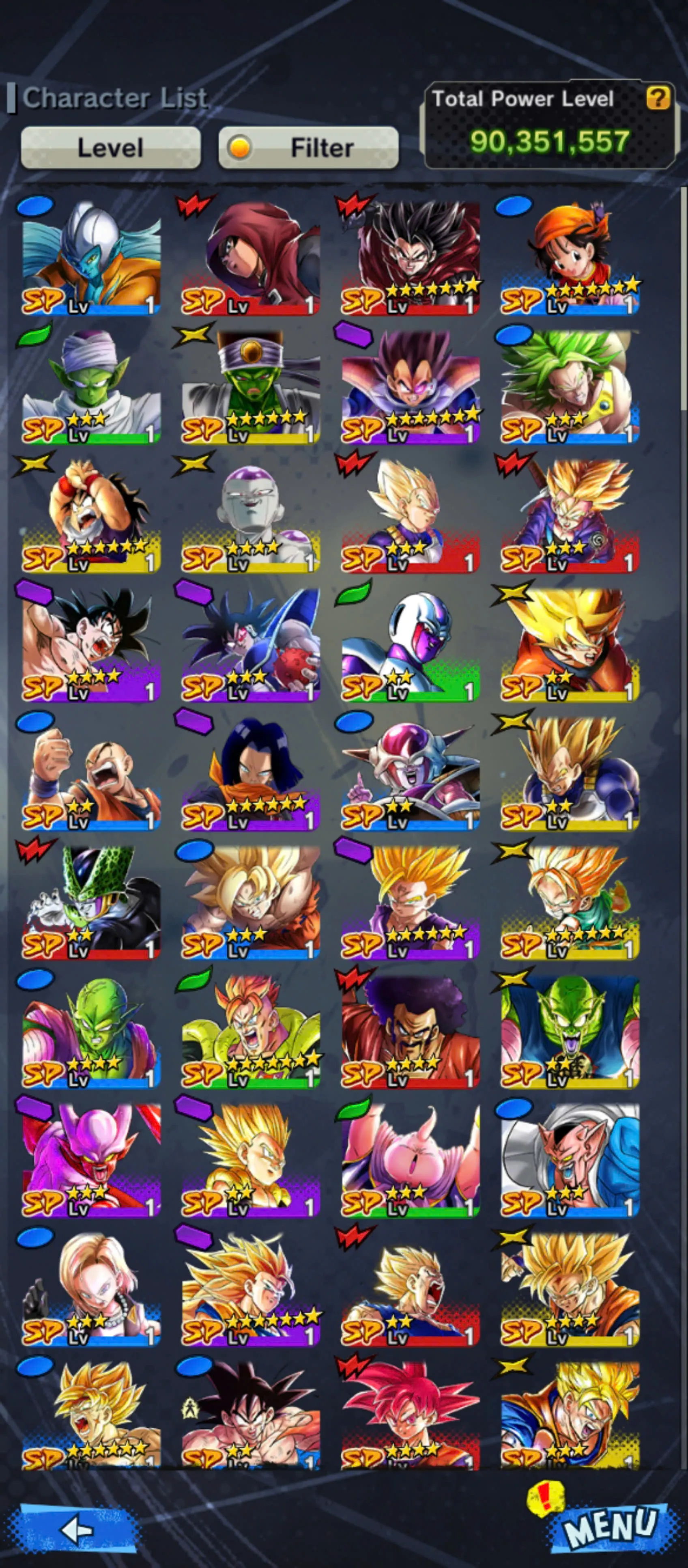 IOS+Android-5 UL(Goku Uis+Gohan+Vegito Blue+Rose)+27 Legends Limited+Good Equipment+Team Broly+New Broly+God Goku+Pikkon+Gammar+Beast Gohan-DR880