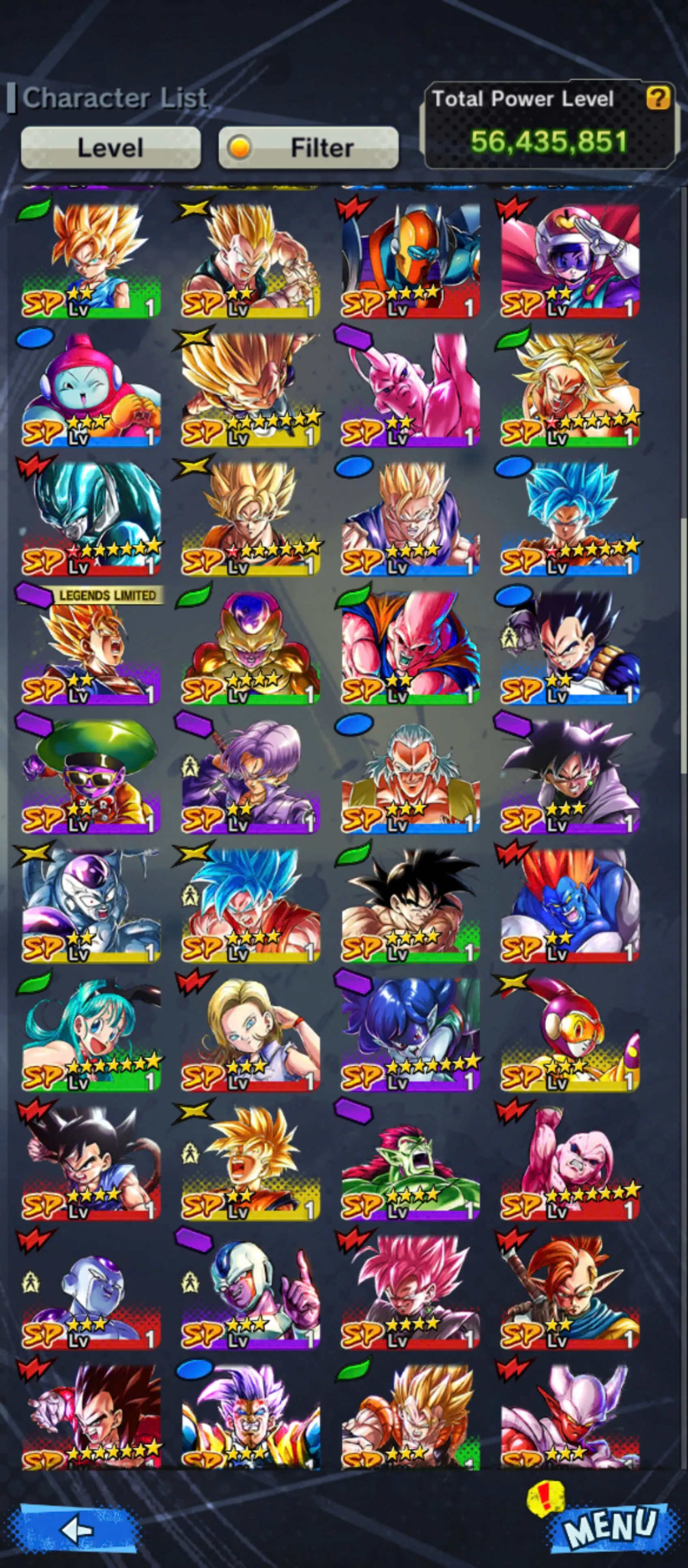 IOS+Android-UL SS4 Gogeta Red Star+Team GT Anni 6+17 Legends Limited-Shenron+Super 17+Ultimate Gohan+SS4 Goku+SS4 Goku&Vegeta+Goku GT-Equipment-DR883