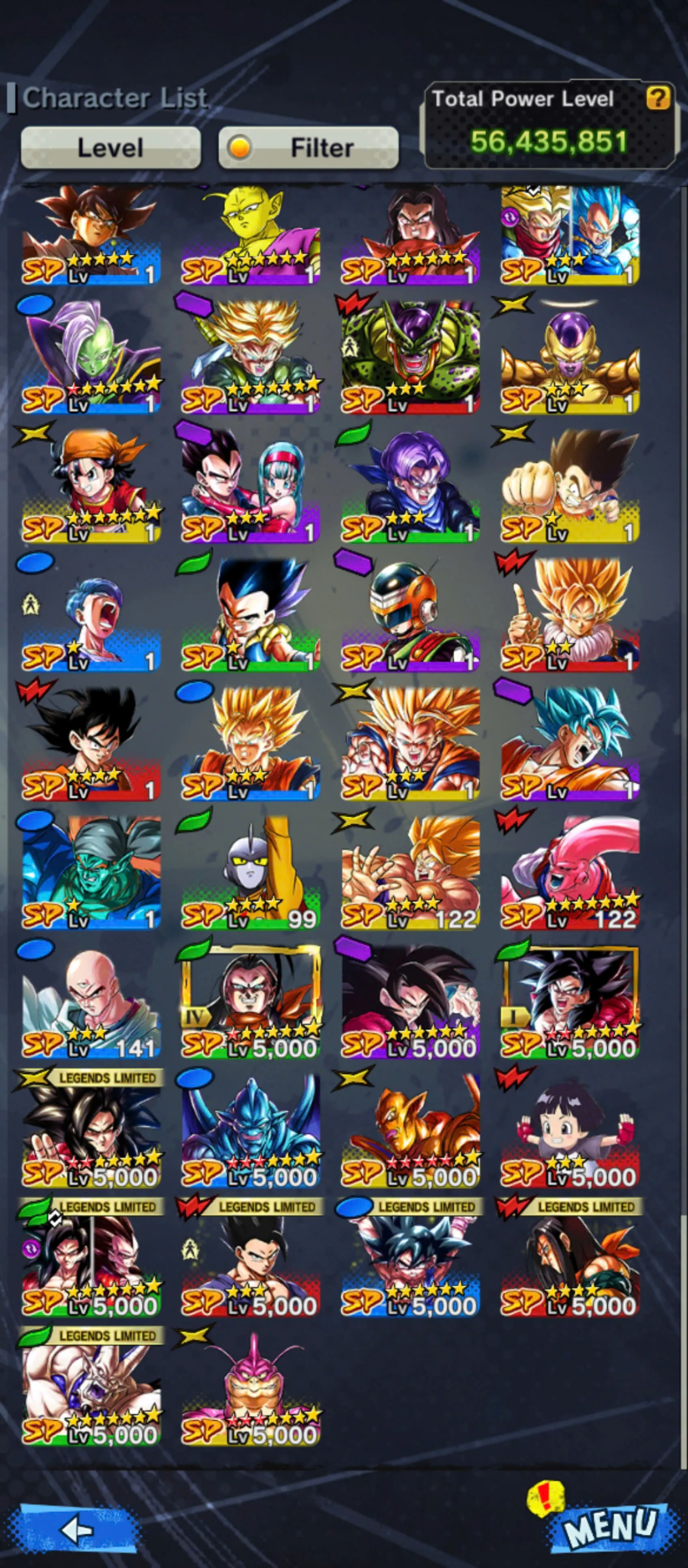 IOS+Android-UL SS4 Gogeta Red Star+Team GT Anni 6+17 Legends Limited-Shenron+Super 17+Ultimate Gohan+SS4 Goku+SS4 Goku&Vegeta+Goku GT-Equipment-DR883