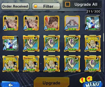 BR886-IOS+Android-20 Legend+New Ultimate Gohan+Beast Gohan+Super 17+Goku Bardock+Goku Frieza+Gammar+Nappa+Good Equipment