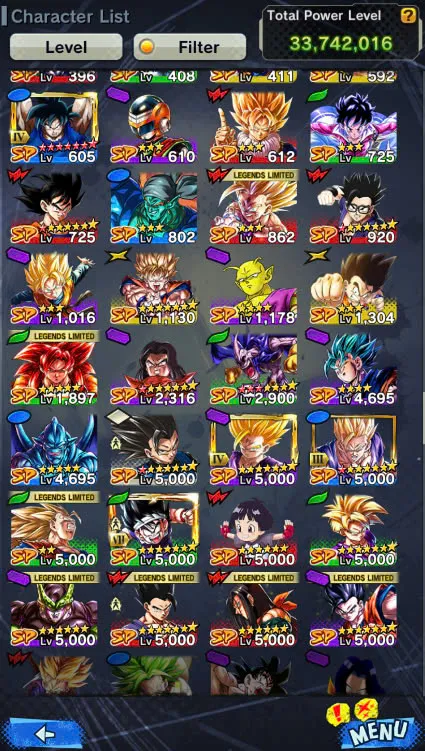BR886-IOS+Android-20 Legend+New Ultimate Gohan+Beast Gohan+Super 17+Goku Bardock+Goku Frieza+Gammar+Nappa+Good Equipment