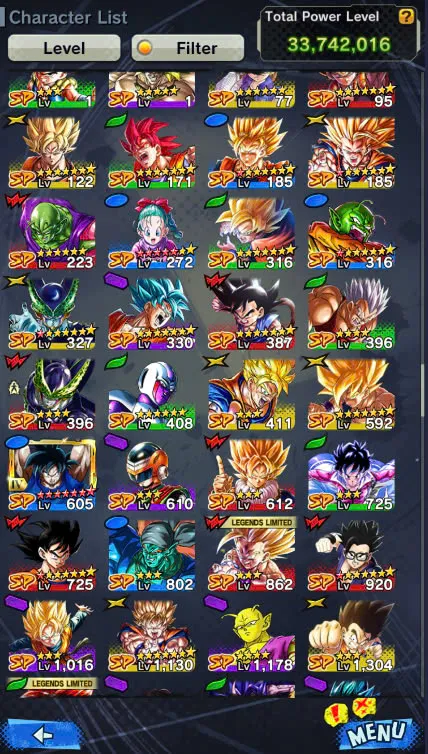 BR886-IOS+Android-20 Legend+New Ultimate Gohan+Beast Gohan+Super 17+Goku Bardock+Goku Frieza+Gammar+Nappa+Good Equipment