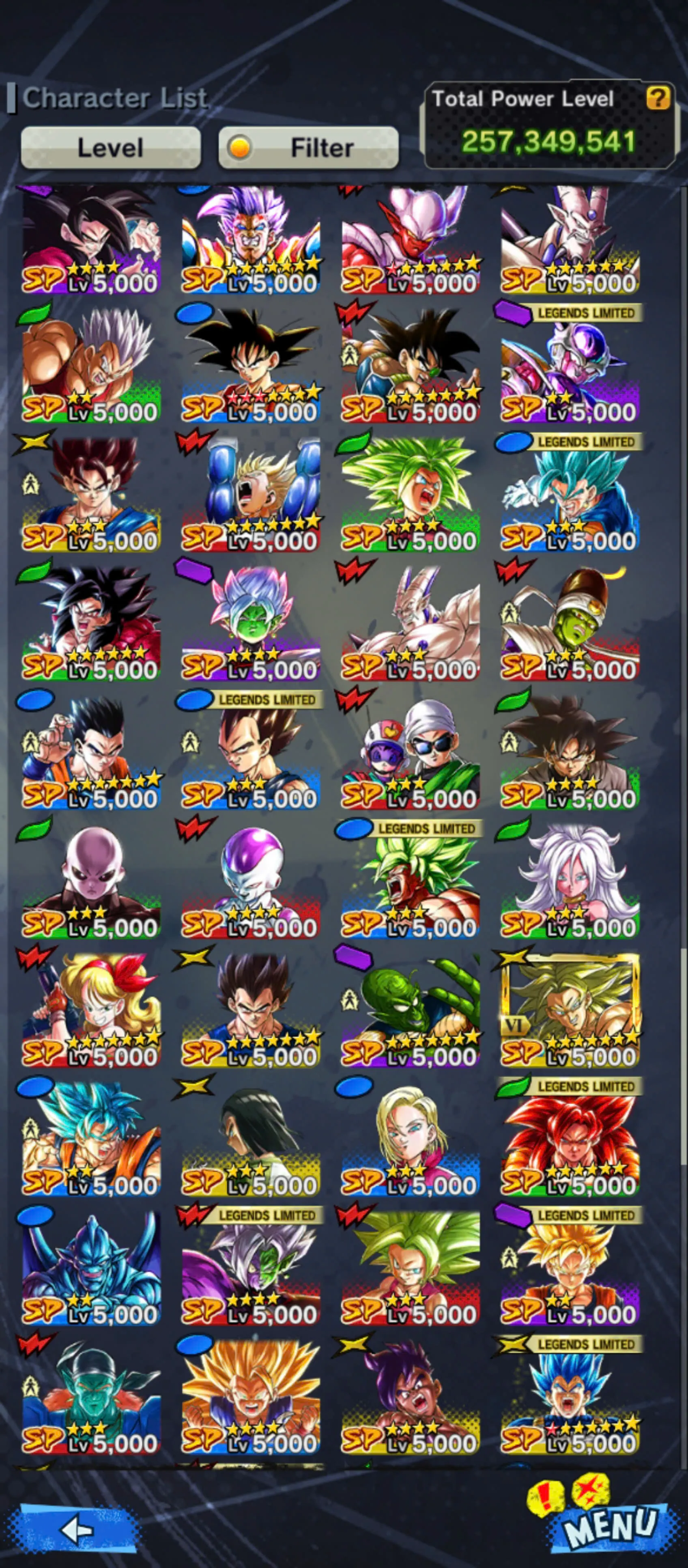 DR891-Team Fusions-UL SS4 Gogeta+28 Legends Limited+Good Equipment-2 New Fusions-Picoco+Goku Uis+Gammar-Goku Frieza