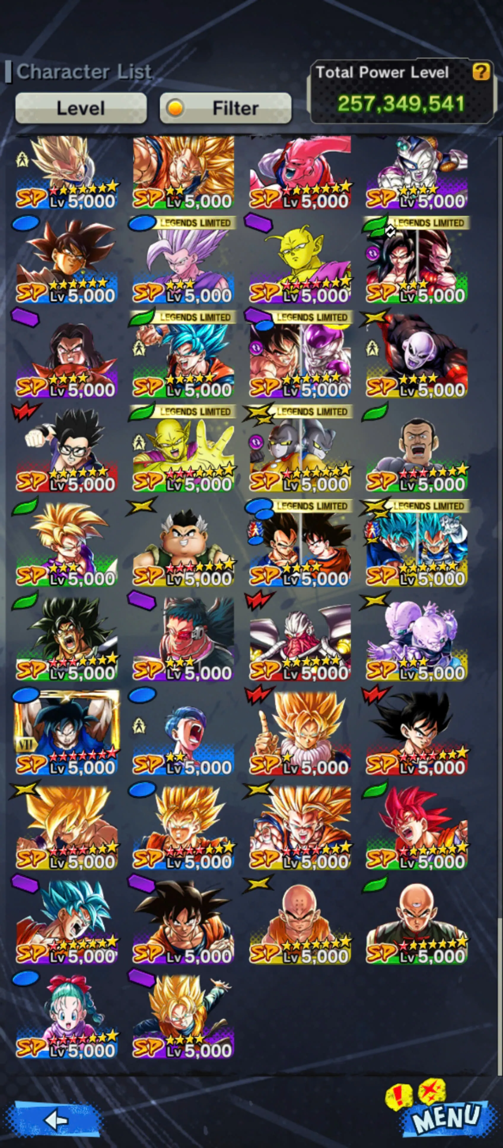 DR891-Team Fusions-UL SS4 Gogeta+28 Legends Limited+Good Equipment-2 New Fusions-Picoco+Goku Uis+Gammar-Goku Frieza