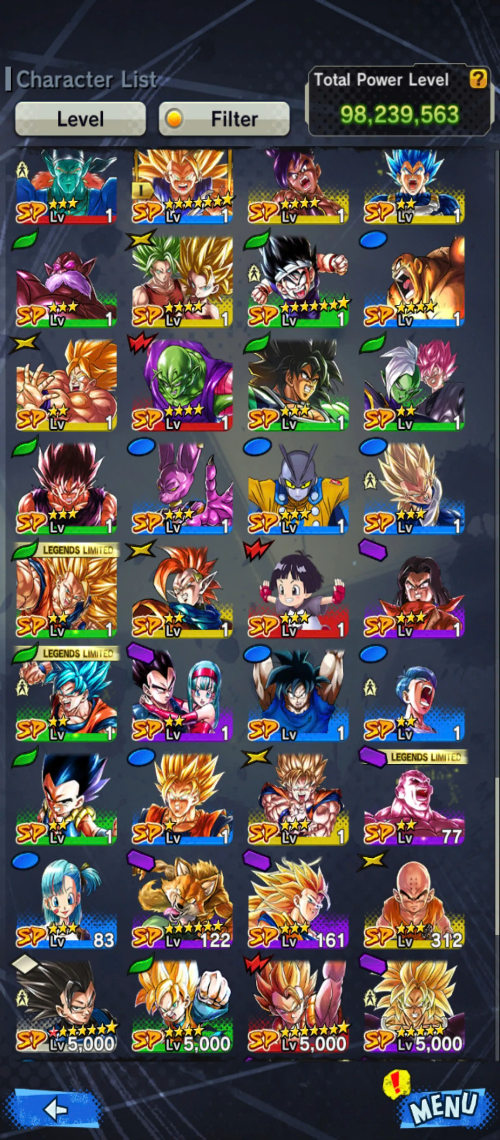 DR897-All Meta+Team Fusions-4 UL (SS4 Gogeta Red Star+Vegito)+17 Legends Limited+Good Equipment+SS4 Gogeta+SS4 Goku
