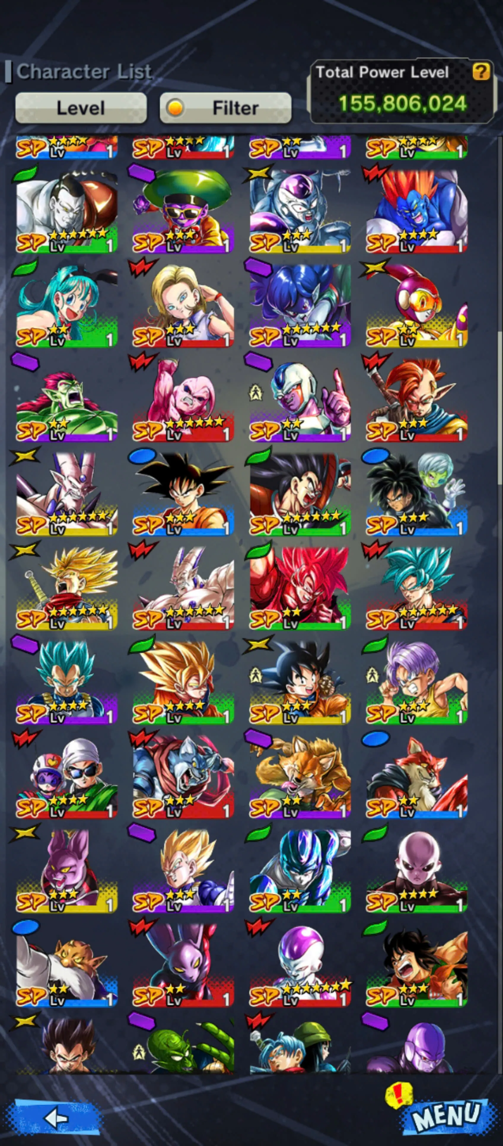 DR896-Vip Account 8 UL(SS4 Gogeta+Goku Uis+Vegito Blue+Gogeta Blue+Super Gogeta+Super Vegito)+32 Legend Limited+Equipment-All Meta+Good Team