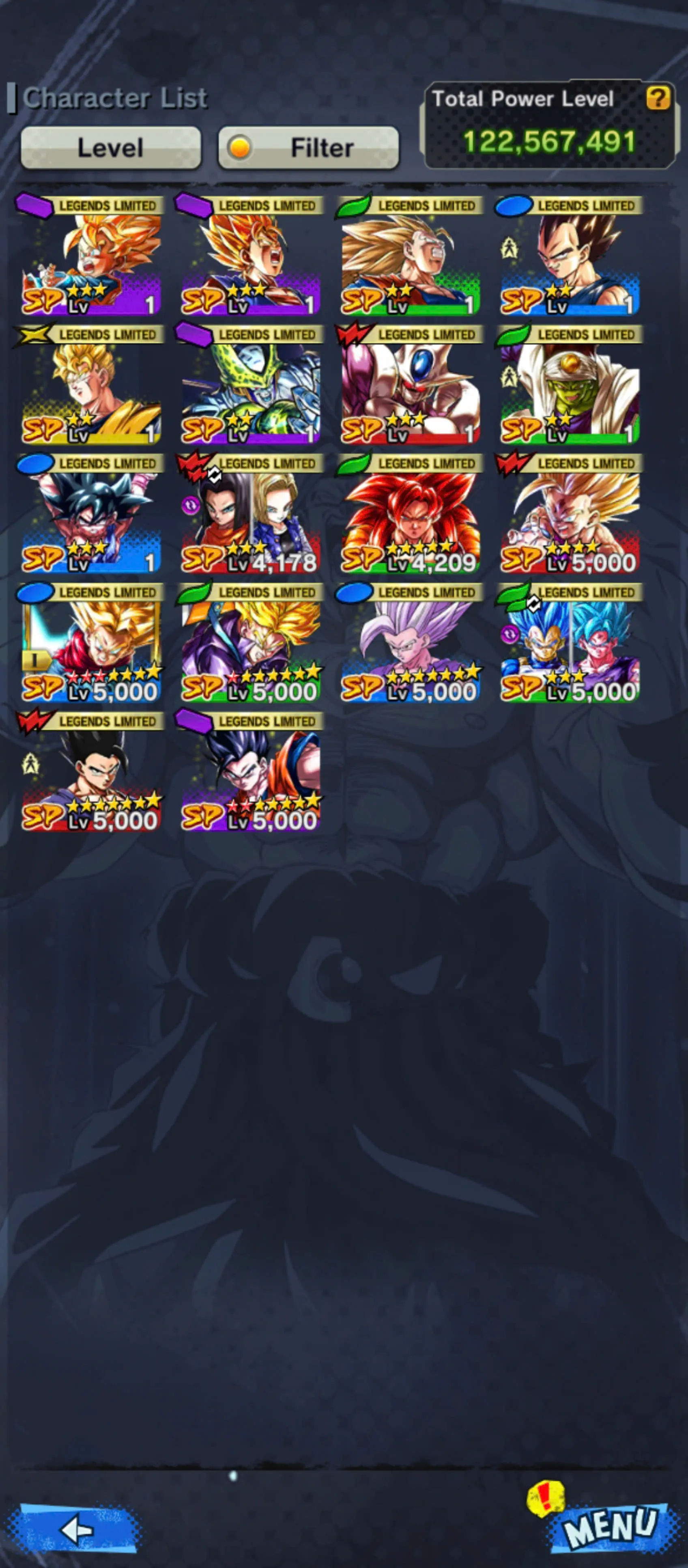 DR907-VIP Team Gohan-ULGohan+New Ultimate Gohan Red Star+Gohan Purple+Beast Gohan+18 Legends Limited-Good Equipment