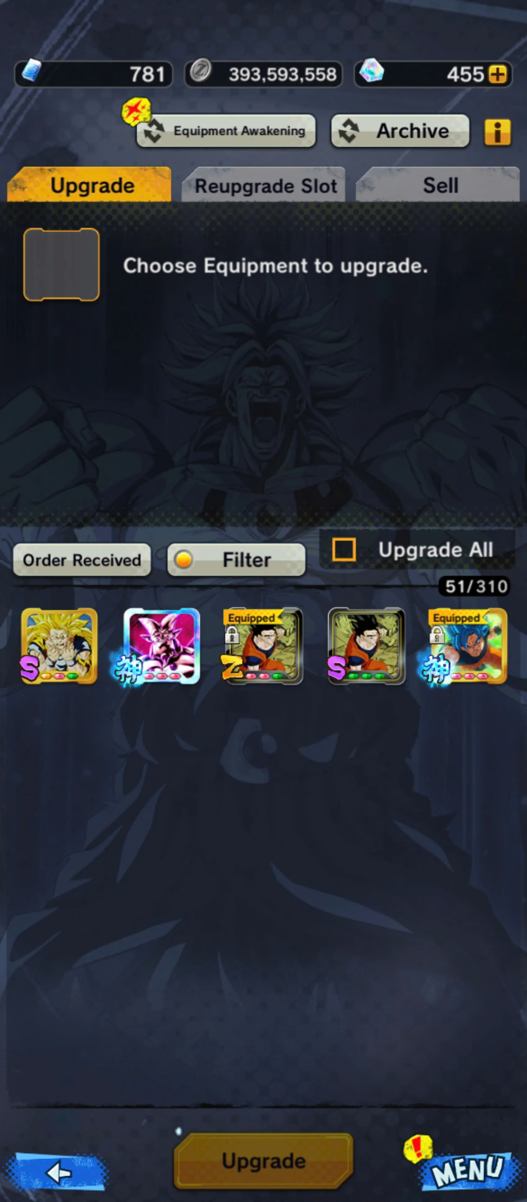 DR907-VIP Team Gohan-ULGohan+New Ultimate Gohan Red Star+Gohan Purple+Beast Gohan+18 Legends Limited-Good Equipment