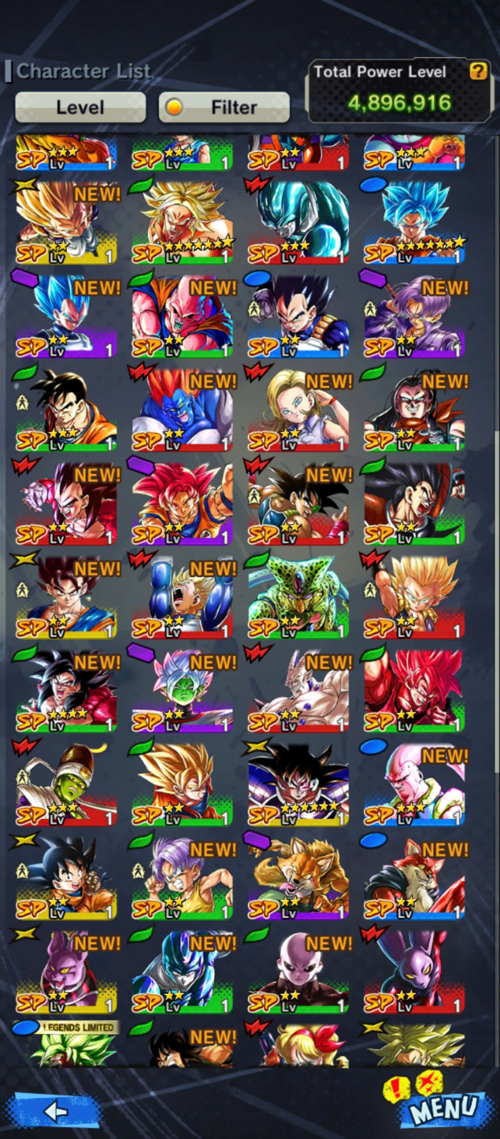 BR918-IOS+Android-3 UL(SS4 Gogeta+Turles 10 Red Star)+SS4 Goku+SS4 Goku and Vegeta+SS3 Goku+Pikkon+SS4 Gogeta