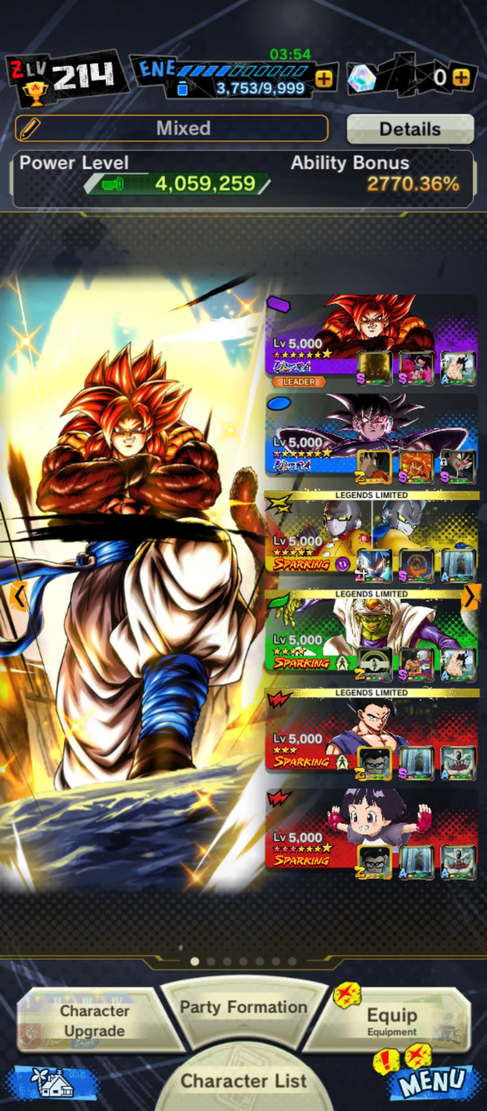BR916-3 UL(SS4 Gogeta+Turles)+17 Legends Limited+Good Equi-Team GT+SS4 Goku+SS4 Goku Vegeta+Ultimate Gohan+Beast Gohan