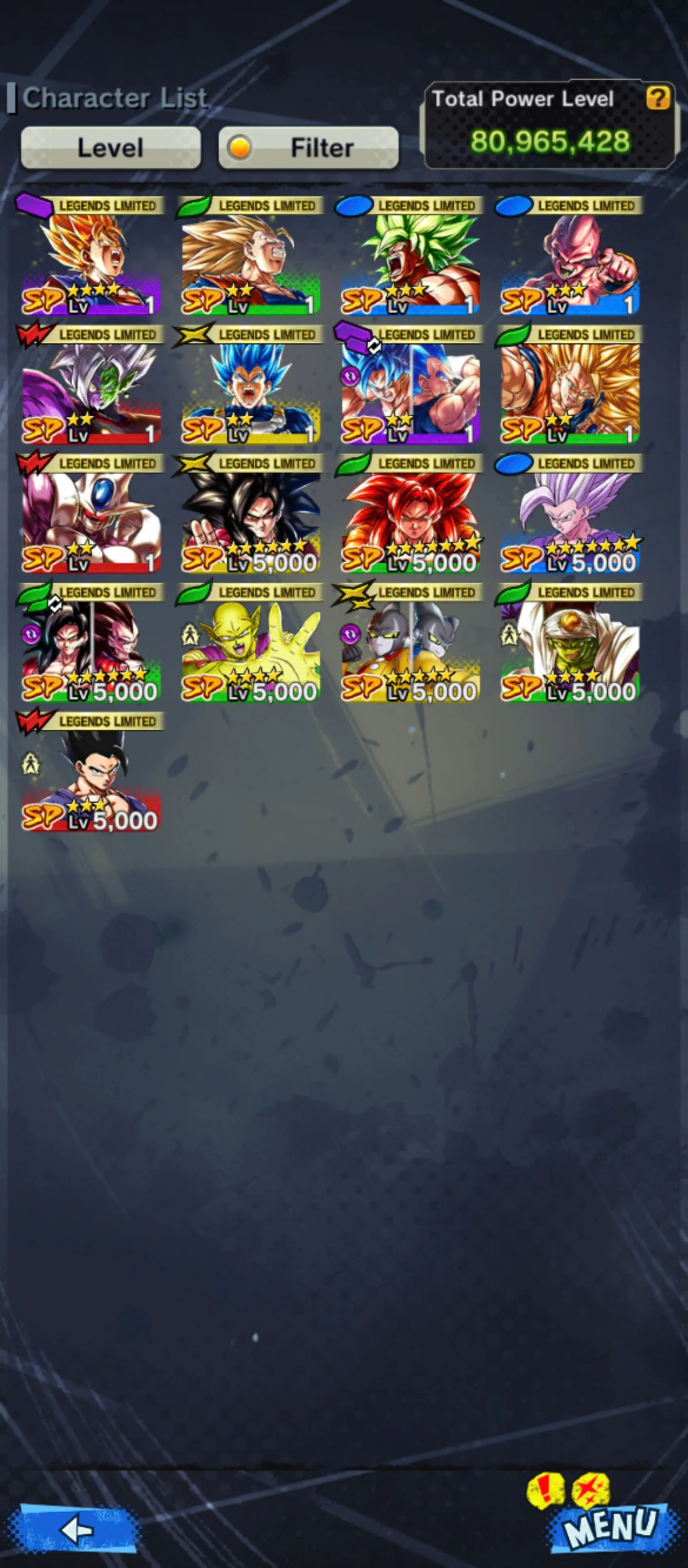 BR916-3 UL(SS4 Gogeta+Turles)+17 Legends Limited+Good Equi-Team GT+SS4 Goku+SS4 Goku Vegeta+Ultimate Gohan+Beast Gohan