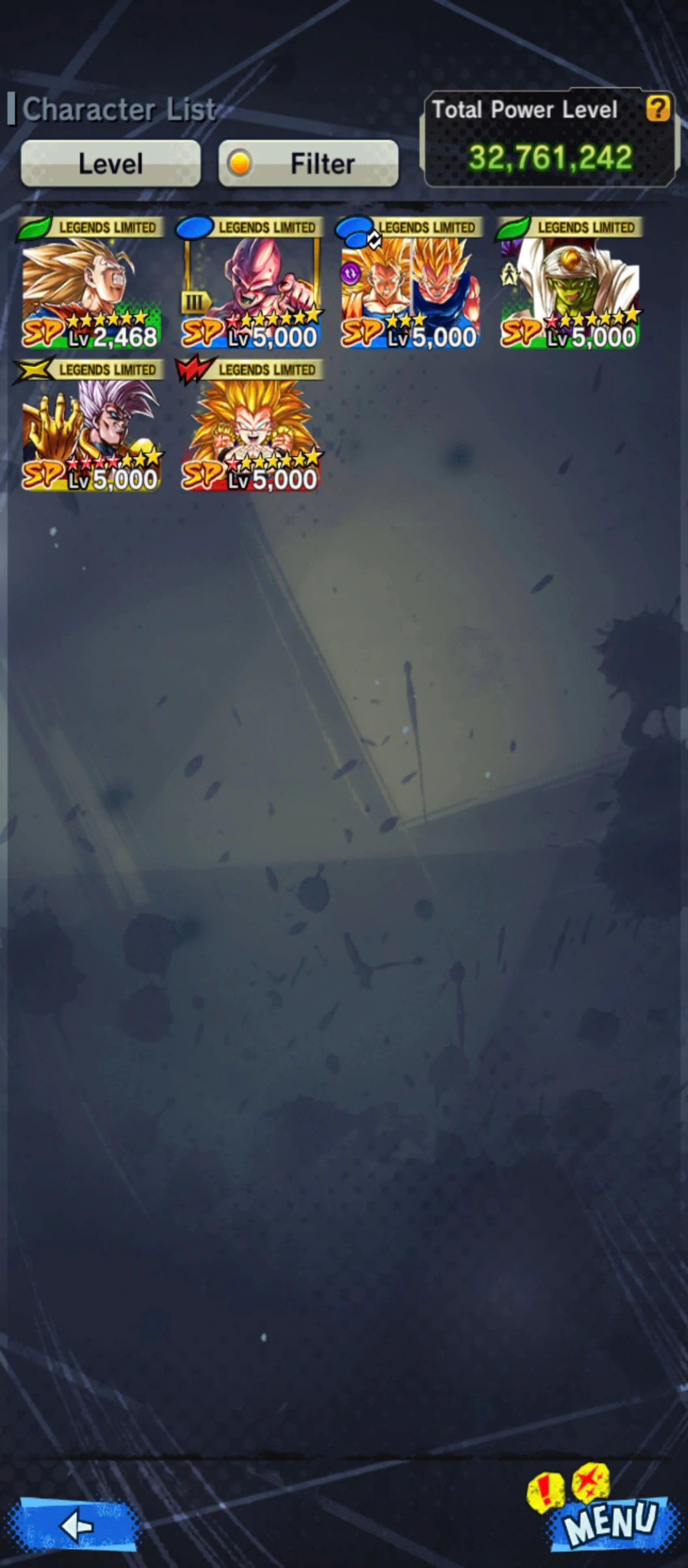 DR919-IOS+Android-Super Baby 2 11 Red Star+New Gotenks Red Star+Buu Kid Zenkai+Pikkon Red star+New Majin Buu Good Full Red Star