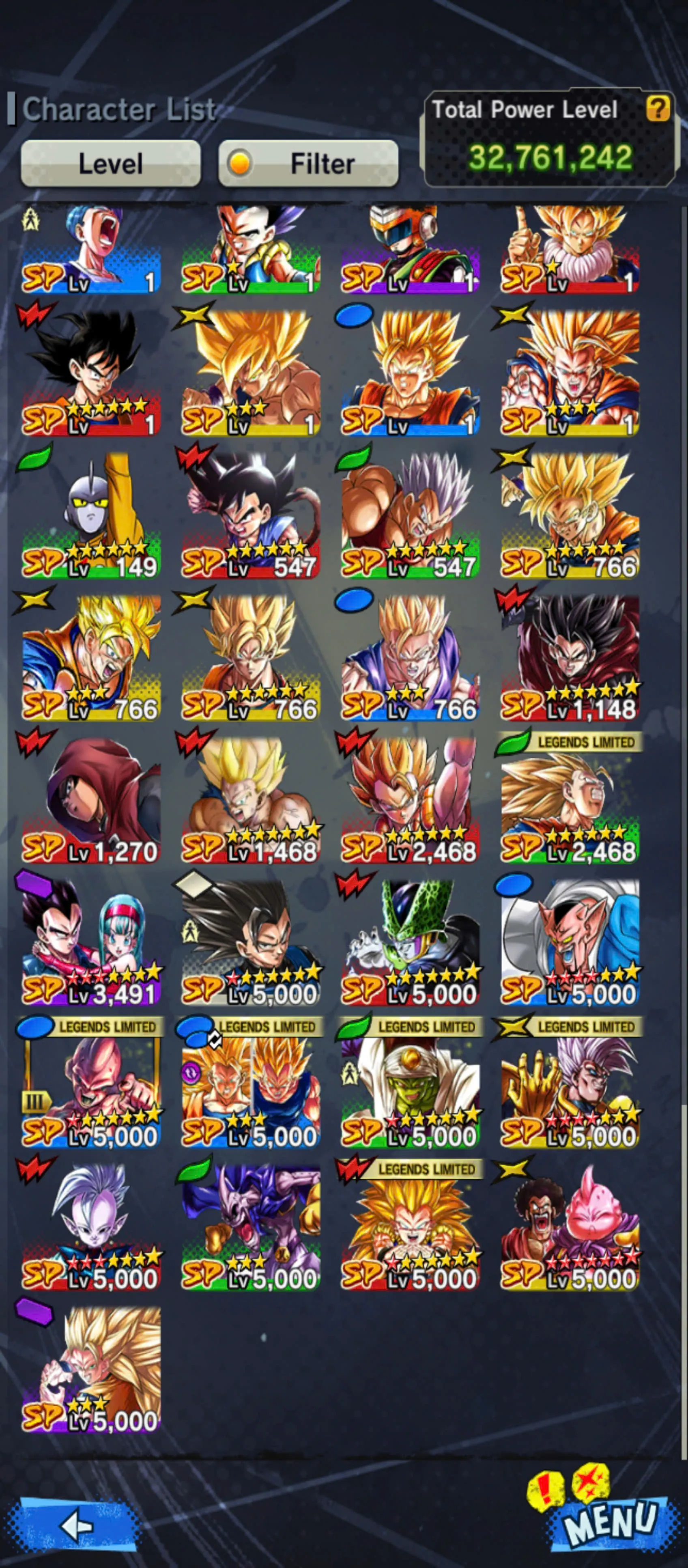 DR919-IOS+Android-Super Baby 2 11 Red Star+New Gotenks Red Star+Buu Kid Zenkai+Pikkon Red star+New Majin Buu Good Full Red Star