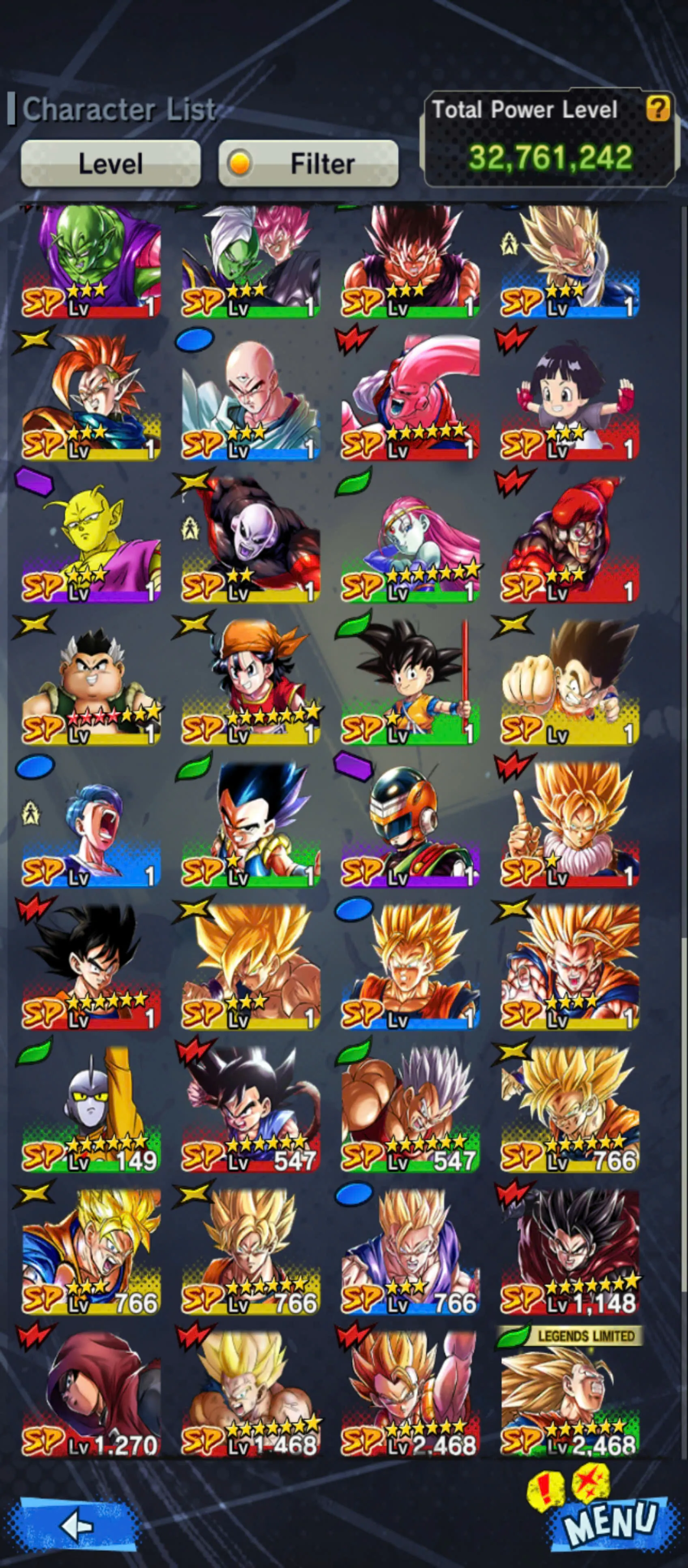 DR919-IOS+Android-Super Baby 2 11 Red Star+New Gotenks Red Star+Buu Kid Zenkai+Pikkon Red star+New Majin Buu Good Full Red Star
