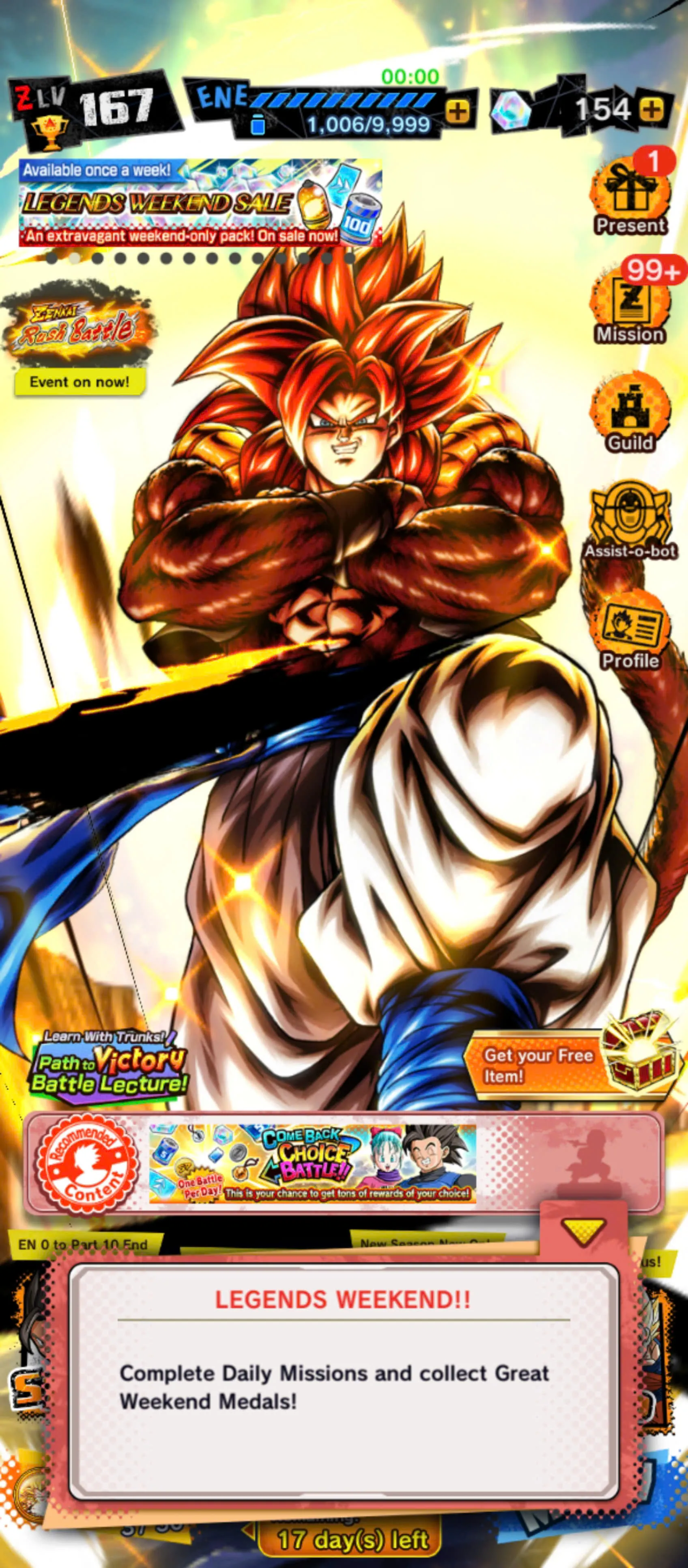 DR913-IOS+Android-UL SS4 Gogeta Full Red Star+17 Legends Limited-Ultimate Gohan+Beast Gohan+Goku GT+SS4 Goku+Trunks+Buu Kid