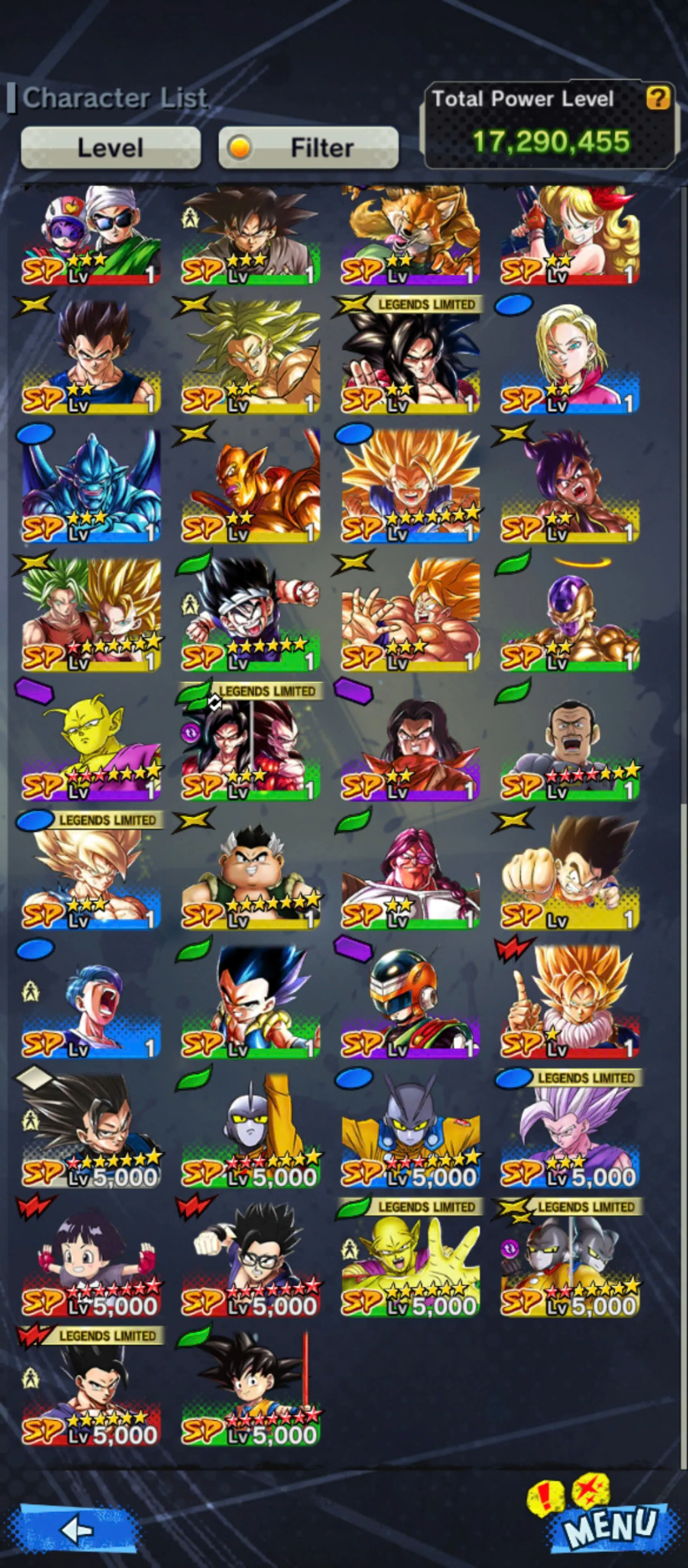 DR911-UL SS4 Gogeta Full Star+Nice Team+Good Equi-Ultimate Gohan+Beast Gohan+Piccolo+Gammar+New Goku Mini Full Red Star