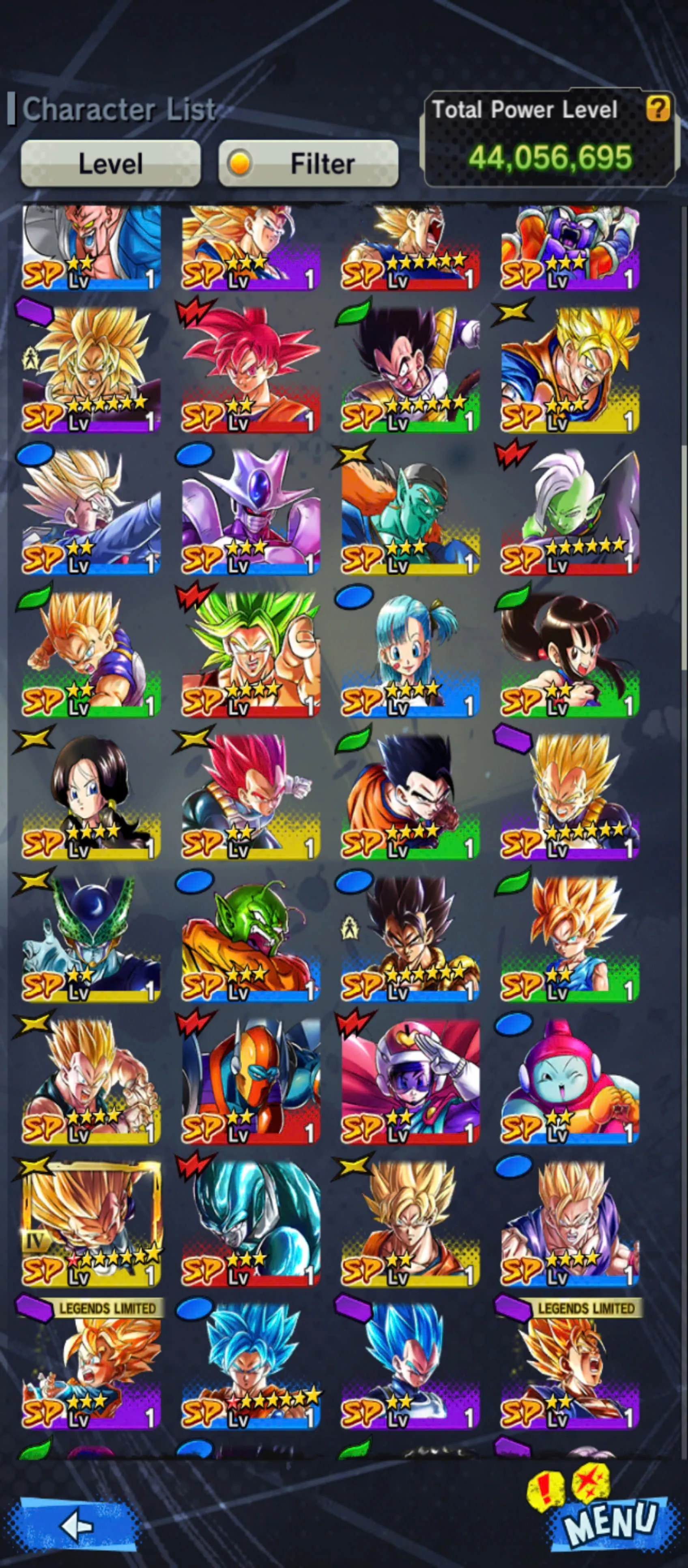 BR924-IOS+Android-3 UL(SS4 Gogeta+Vegito Blue)+13 Legends+Good Equi+Zamasu Zenkai 10 Star+SS4 Gogeta+God SS Vegtio+Broly