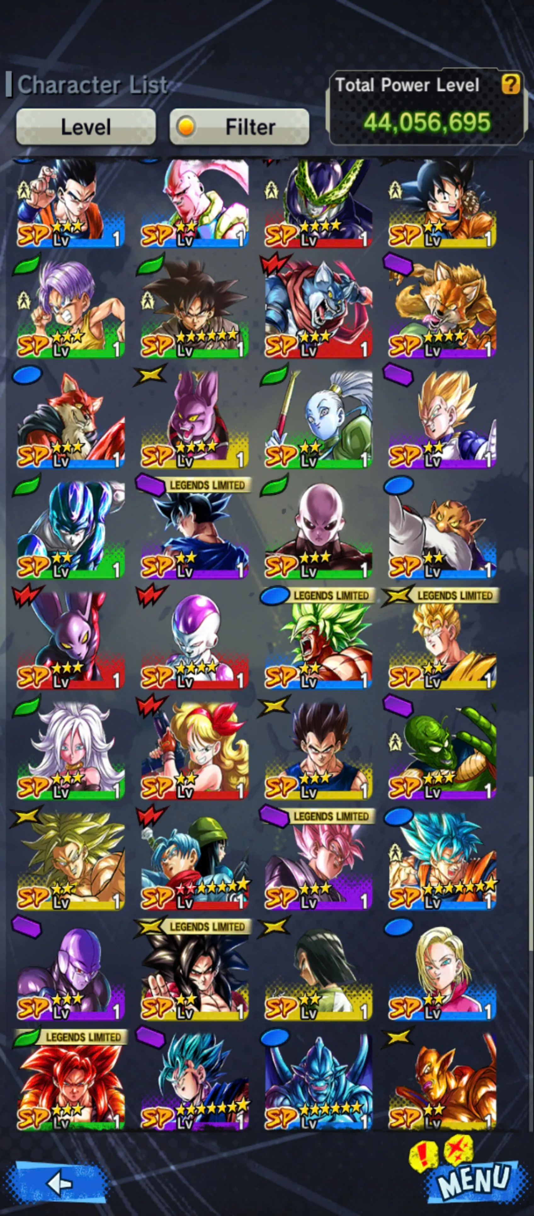 BR924-IOS+Android-3 UL(SS4 Gogeta+Vegito Blue)+13 Legends+Good Equi+Zamasu Zenkai 10 Star+SS4 Gogeta+God SS Vegtio+Broly