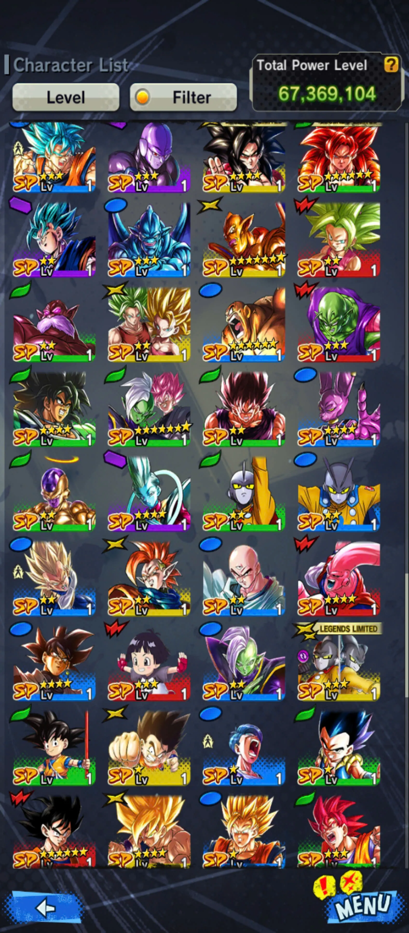 DR925-6 UL(SS4 Gogeta+Rose+Broly+Kaioken)+15 Legends+Good Equi+Team GT+Future+SS4 Goku+SS4 Goku Vegeta+SS4 Goku+Gammar