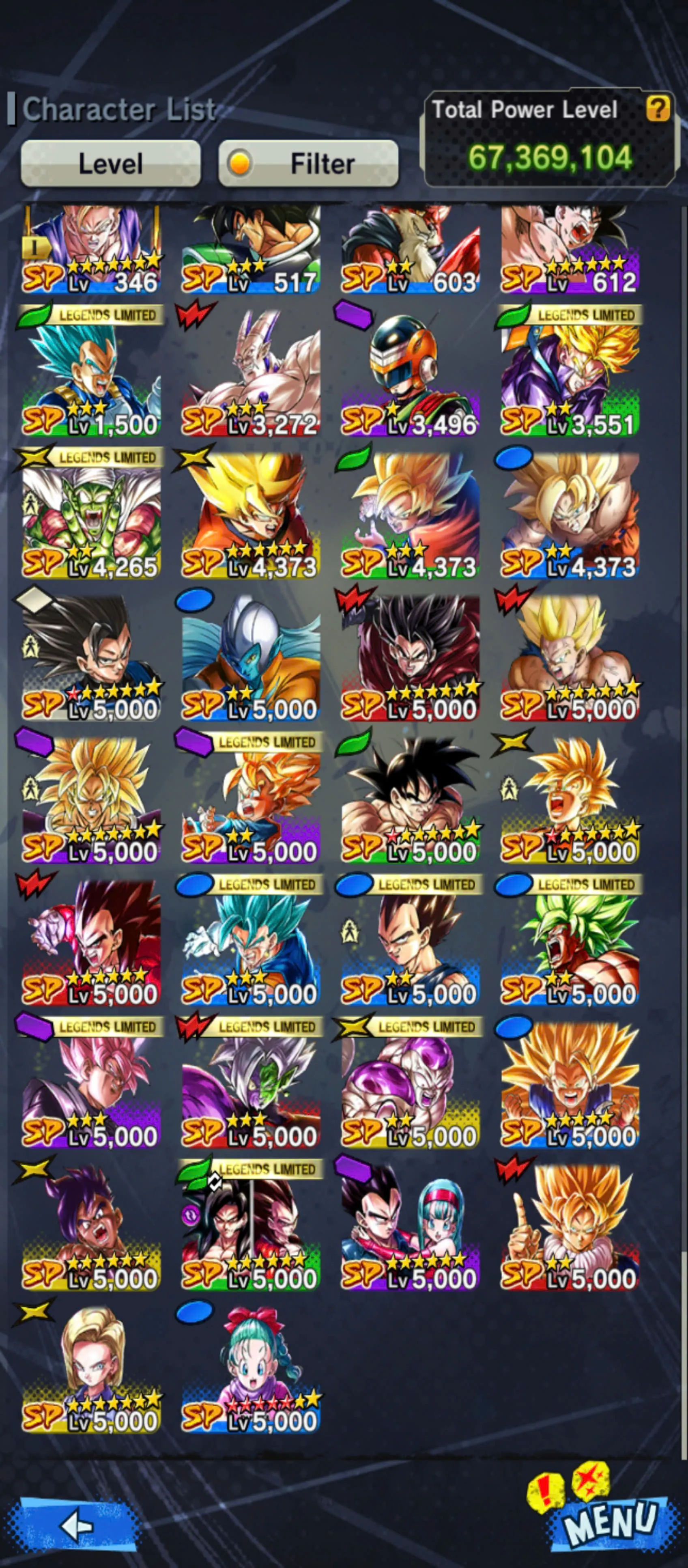 DR925-6 UL(SS4 Gogeta+Rose+Broly+Kaioken)+15 Legends+Good Equi+Team GT+Future+SS4 Goku+SS4 Goku Vegeta+SS4 Goku+Gammar