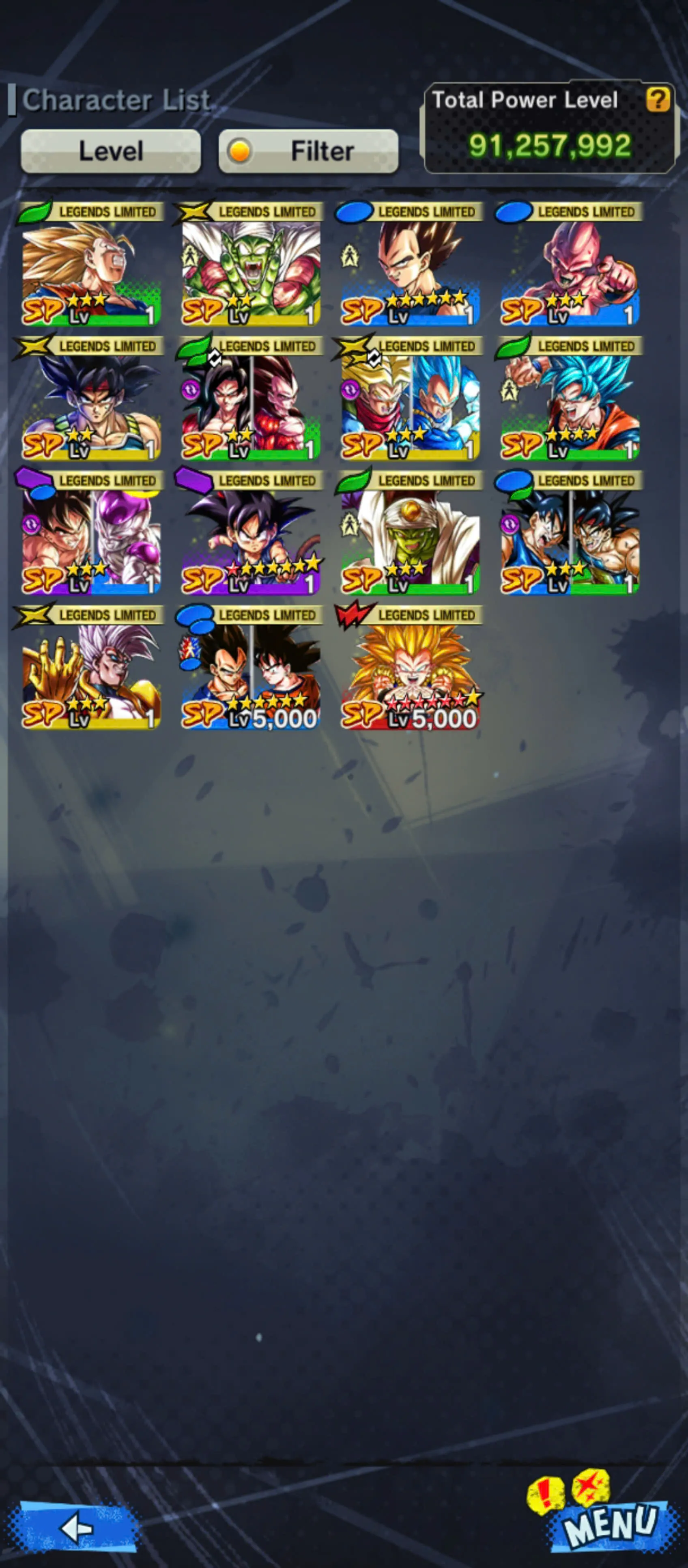 DR950-Good Legends+New Gotenks 13 Red Star+Fusion Vegeta and Goku+Super Baby 2+Goku Bardock+Goku Kid Red Star+God Goku
