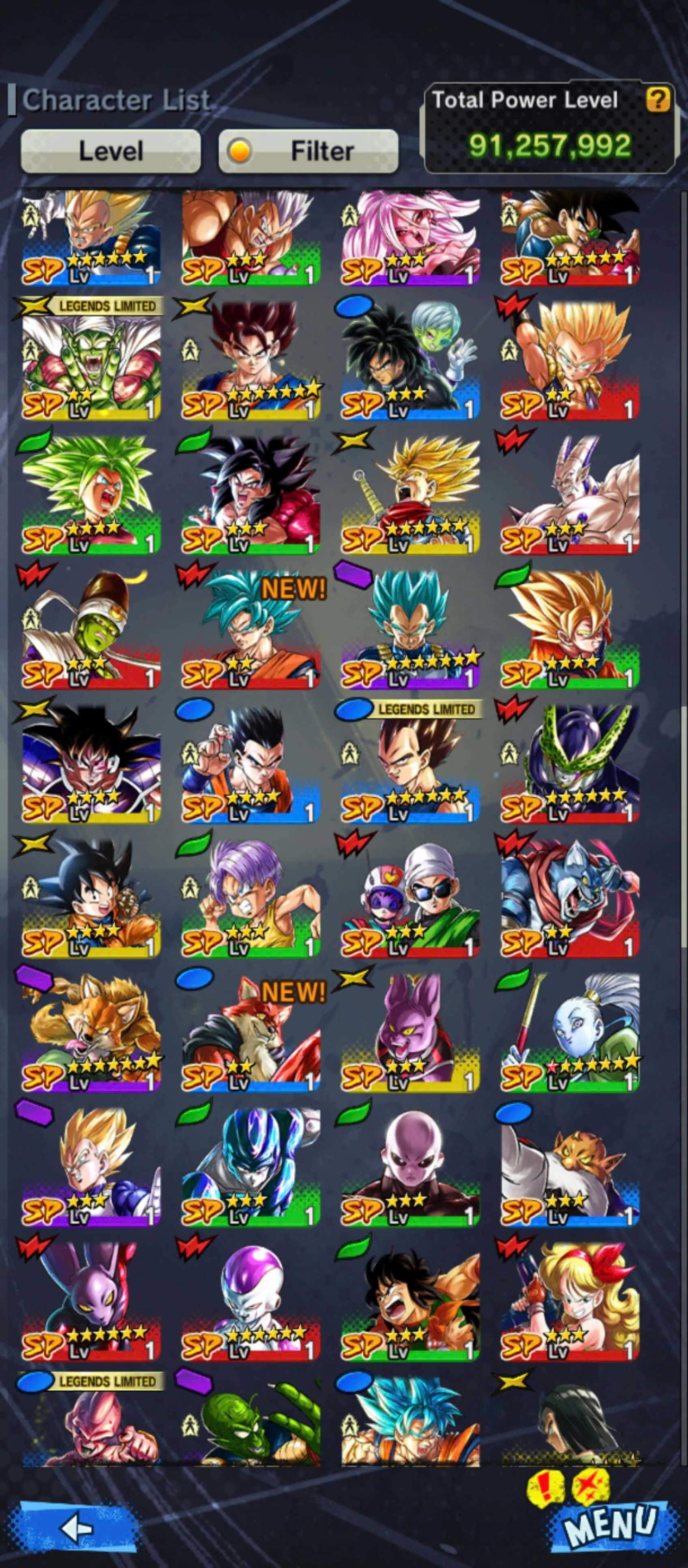 DR950-Good Legends+New Gotenks 13 Red Star+Fusion Vegeta and Goku+Super Baby 2+Goku Bardock+Goku Kid Red Star+God Goku