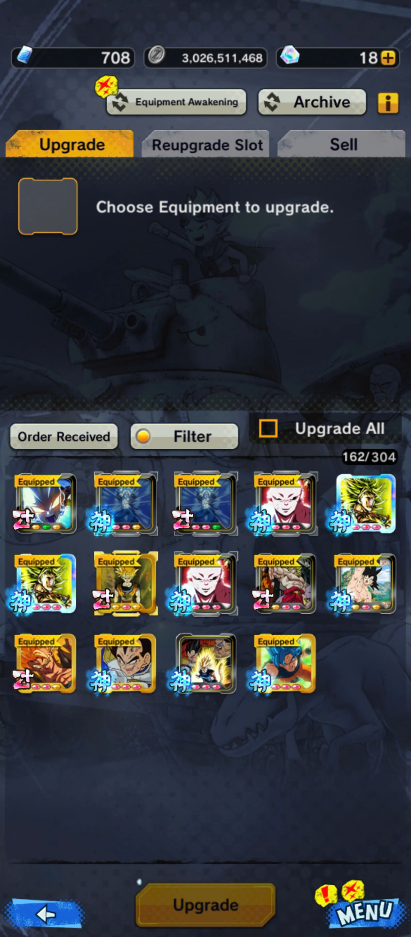 DR951-IOS+Android-3 UL(Broly+Vegito Blue)+411 Millions Power+40 Legends Limites+Vip Equipment+Zenkai+Sparking Good Star+Fusion Goku and Vegeta+Broly+God Goku+Super 17+Gotenks