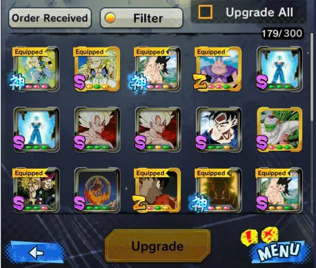 DR935-4 UL(Turles Full Red Star+SS4 Gogeta)+15 Legends+All Meta+Many Good Team PVP+Vip Equipment+Super Baby 2+Gotenks