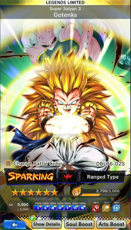 DR935-4 UL(Turles Full Red Star+SS4 Gogeta)+15 Legends+All Meta+Many Good Team PVP+Vip Equipment+Super Baby 2+Gotenks