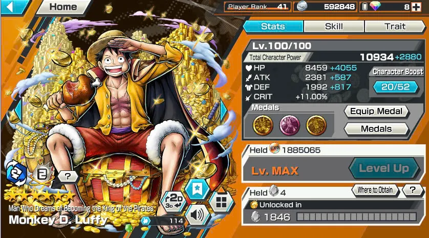 BR311-IOS+Android-5 Ex(Kaido V2+Kaido V3+Zoro+White Beard+Luffy)+Good Medal+Support 145%+Uta V2+Uta V3+Bluneo+Kaku+Ben Beckmen+Law Oni+Rayleigh+Robin