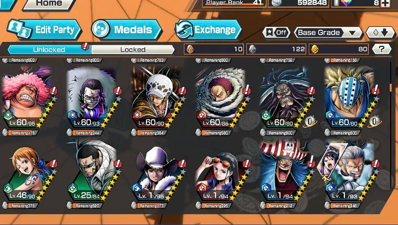 BR311-IOS+Android-5 Ex(Kaido V2+Kaido V3+Zoro+White Beard+Luffy)+Good Medal+Support 145%+Uta V2+Uta V3+Bluneo+Kaku+Ben Beckmen+Law Oni+Rayleigh+Robin