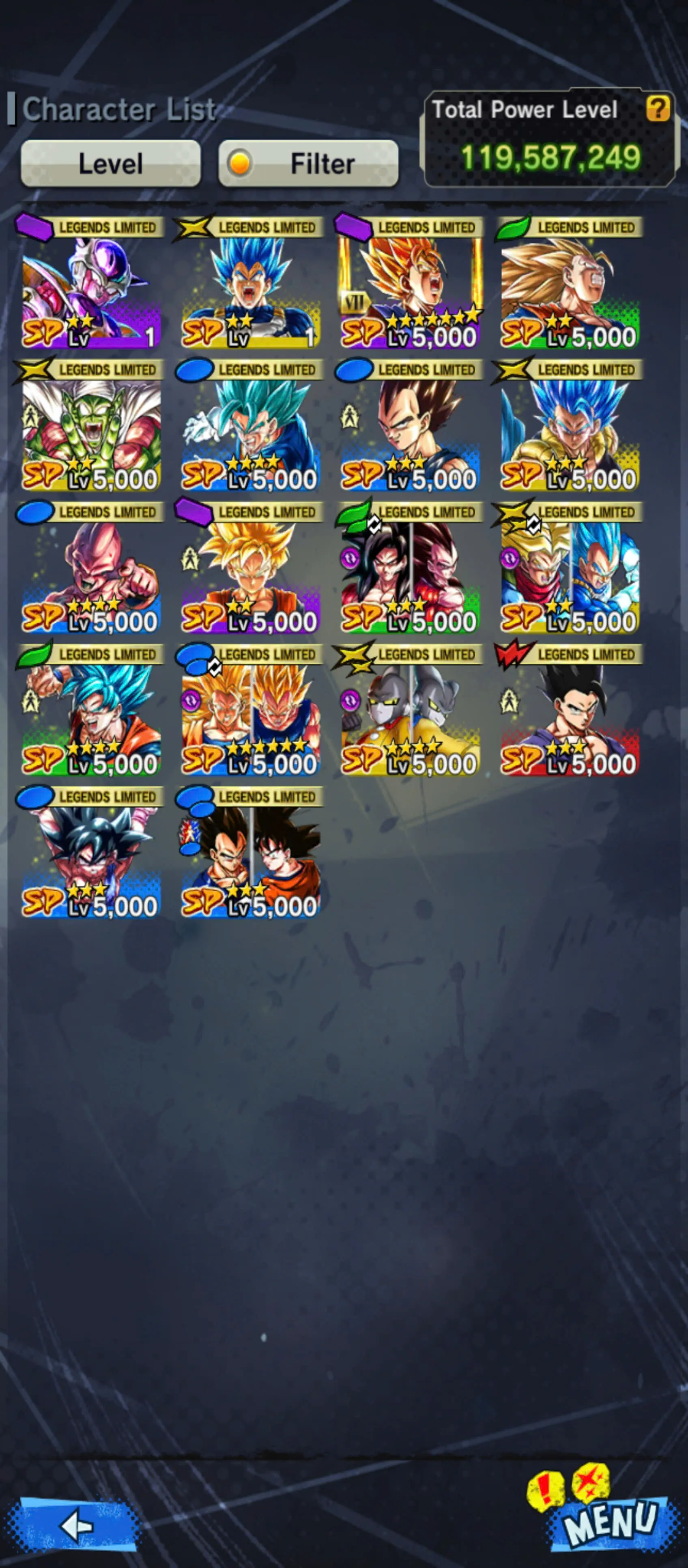 DR946-IOS+Android-5 UL(Turles+SS4 Gogeta+Super Vegito+Buu Kid)+18 Legends+Good Equipment+Fusion Vegeta and Goku+Ultimate Gohan+God Goku+SS3 Goku and Vegeta