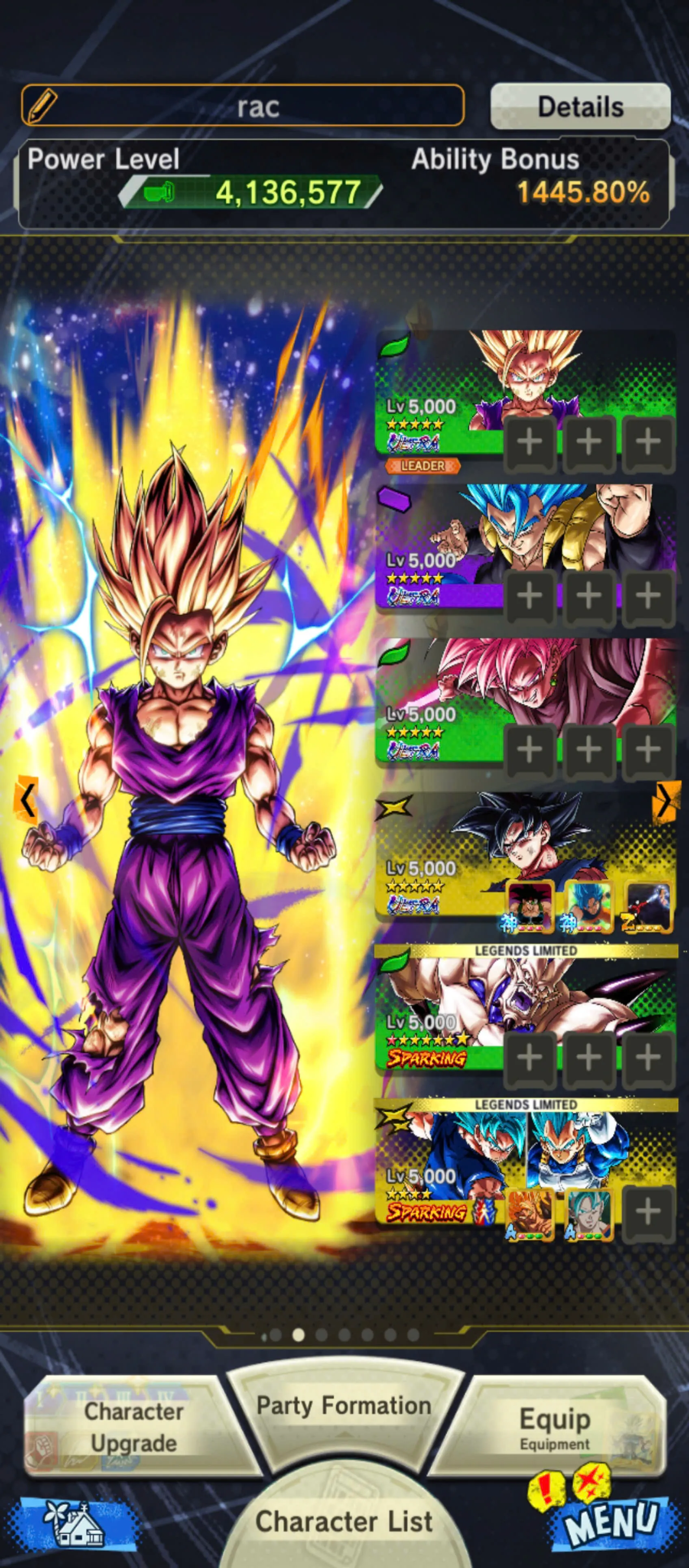 DR944-5 UL(Goku Uis+Gohan+Gogeta+Rose)+38 Legends+Good Equipment+Fusions Goku&Vegeta+Shenron+Super Baby 2+Namek Goku+Android 17+Goku&Frieza+Trunks
