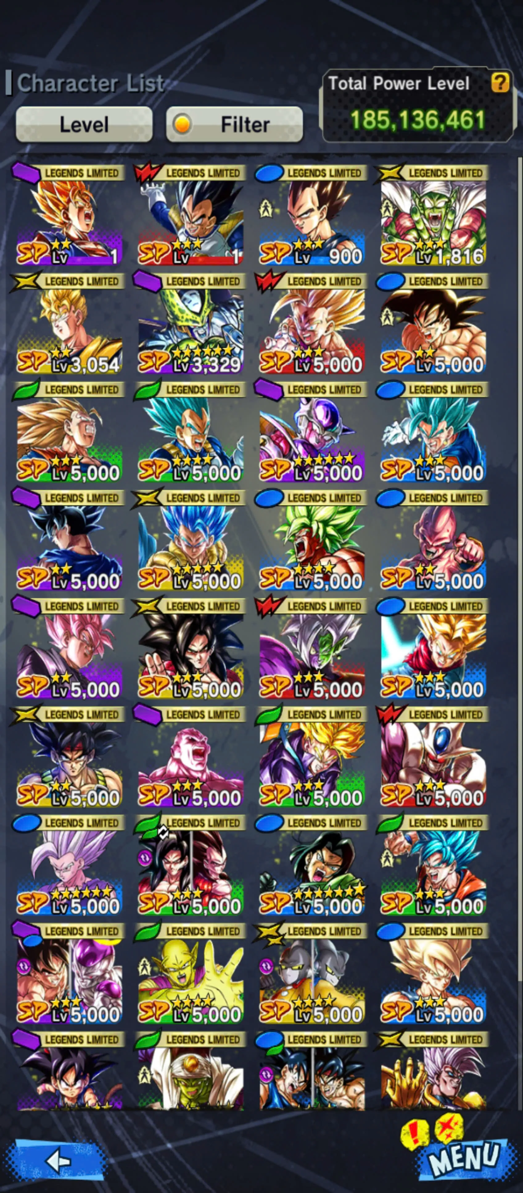 DR944-5 UL(Goku Uis+Gohan+Gogeta+Rose)+38 Legends+Good Equipment+Fusions Goku&Vegeta+Shenron+Super Baby 2+Namek Goku+Android 17+Goku&Frieza+Trunks